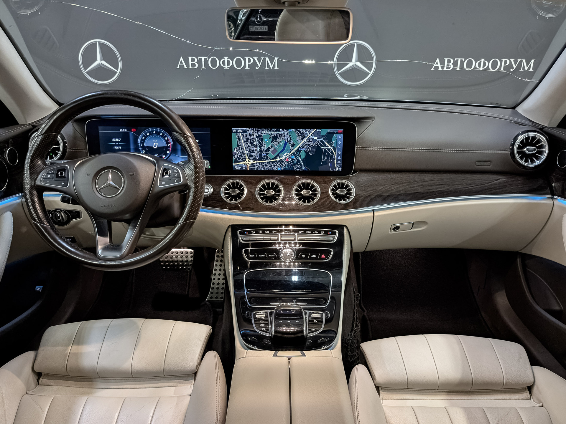 MERCEDES-BENZ E-Класс Купе 2.00 (245 л.с), автомат, 2017, пробег 132 876 км