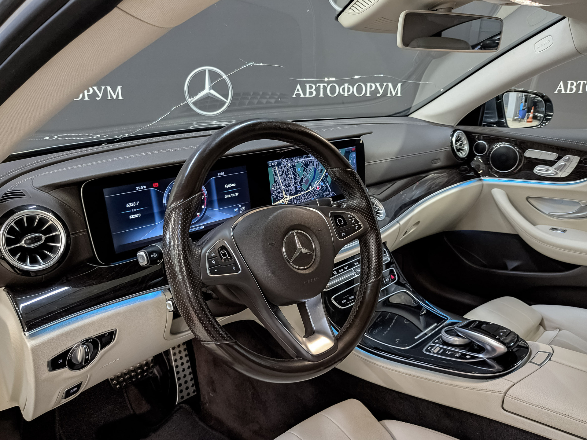 MERCEDES-BENZ E-Класс Купе 2.00 (245 л.с), автомат, 2017, пробег 132 876 км
