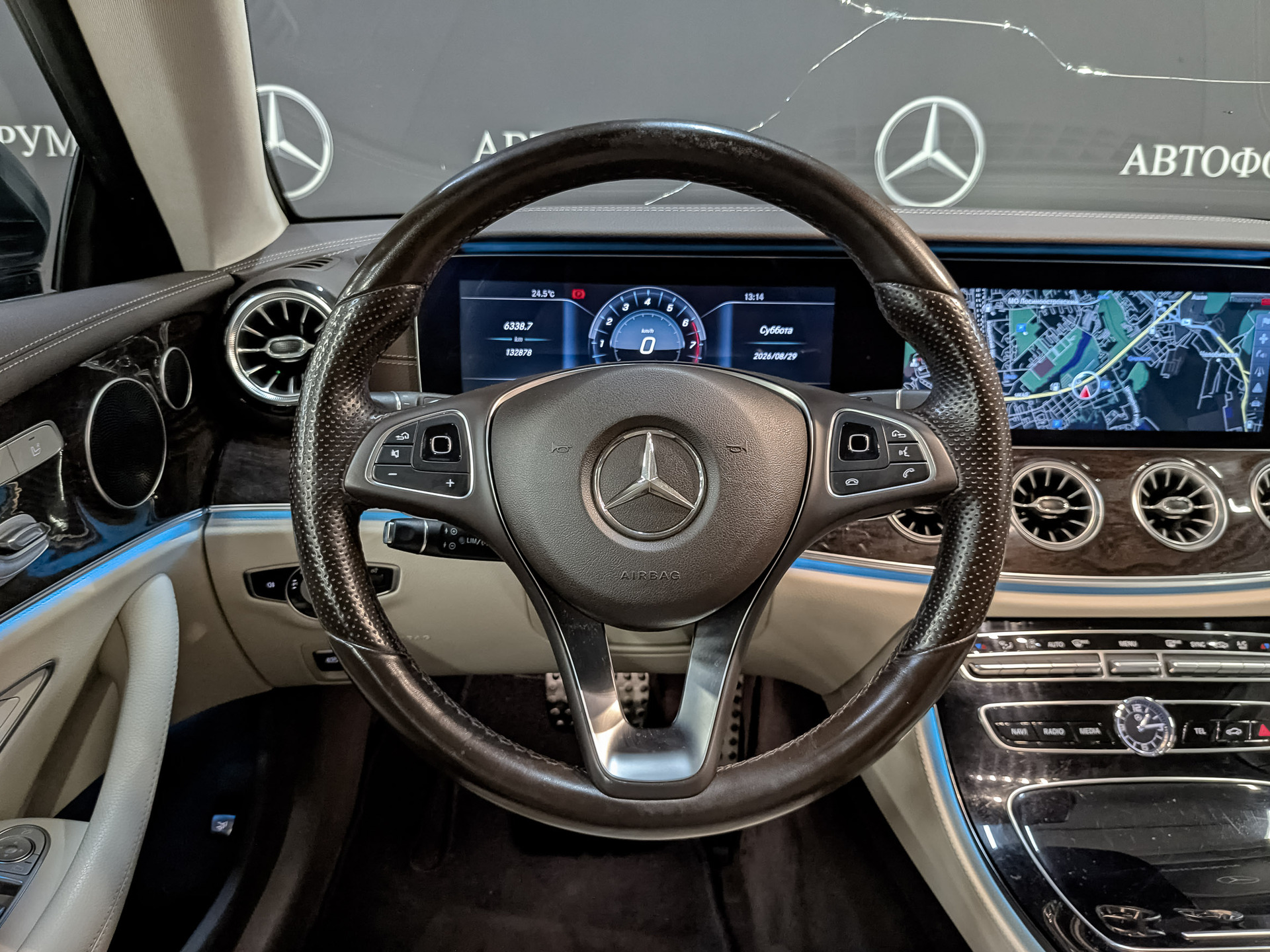 MERCEDES-BENZ E-Класс Купе 2.00 (245 л.с), автомат, 2017, пробег 132 876 км