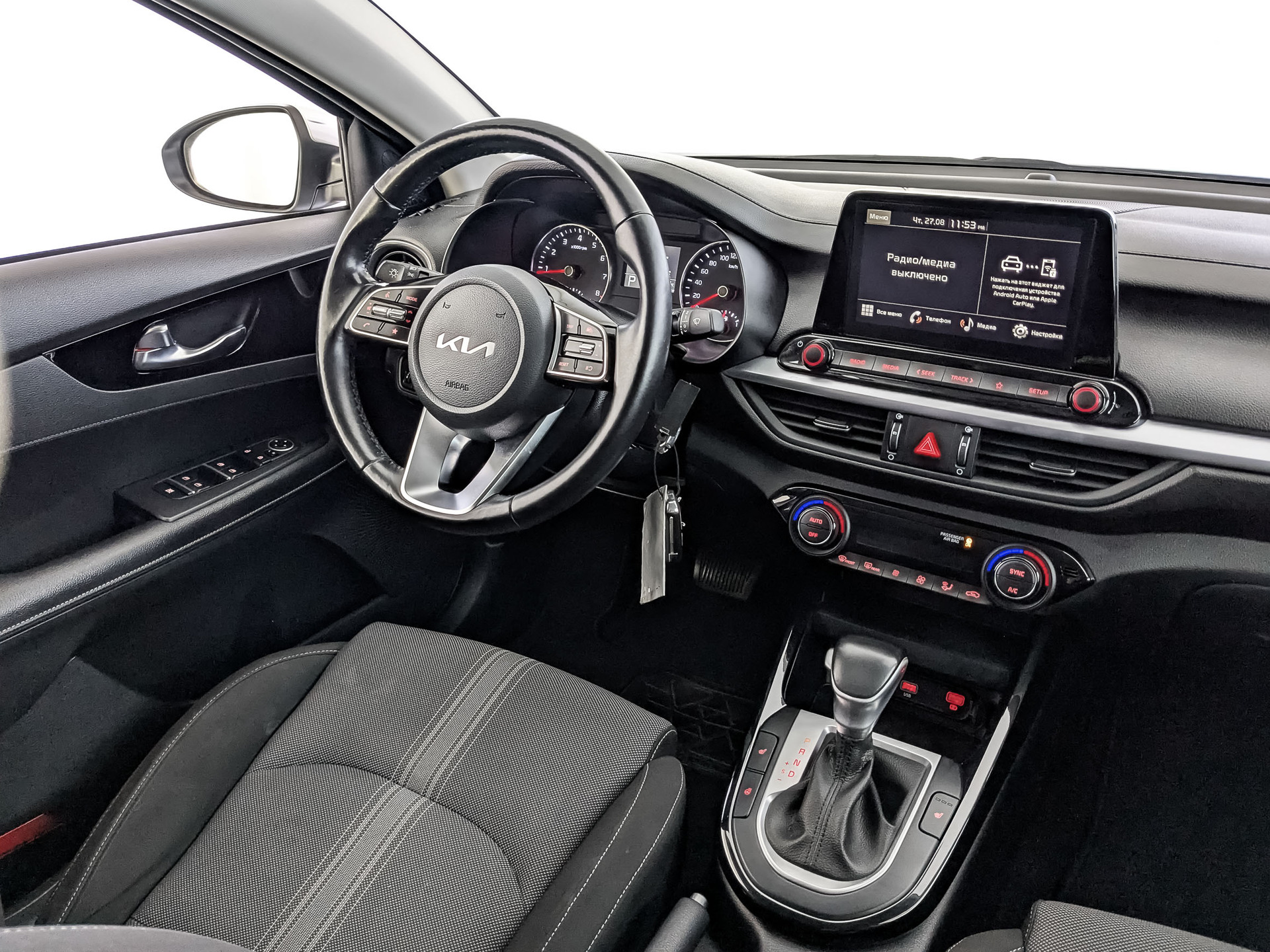 KIA Cerato 1.60 (127 л.с), автомат, 2021, пробег 86 416 км
