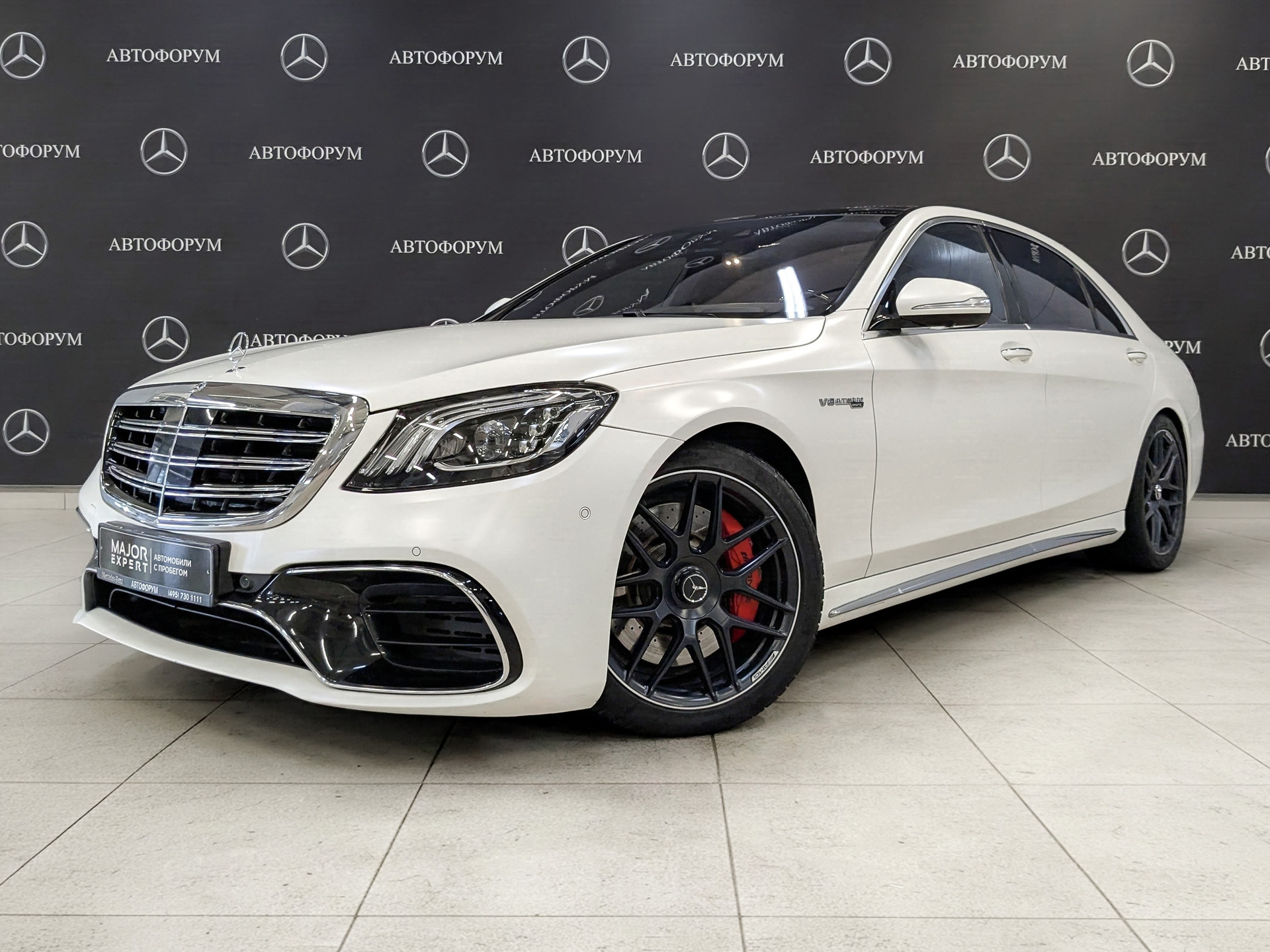 MERCEDES-BENZ S-Класс 4.00 (612 л.с), автомат, 2019, пробег 126 844 км