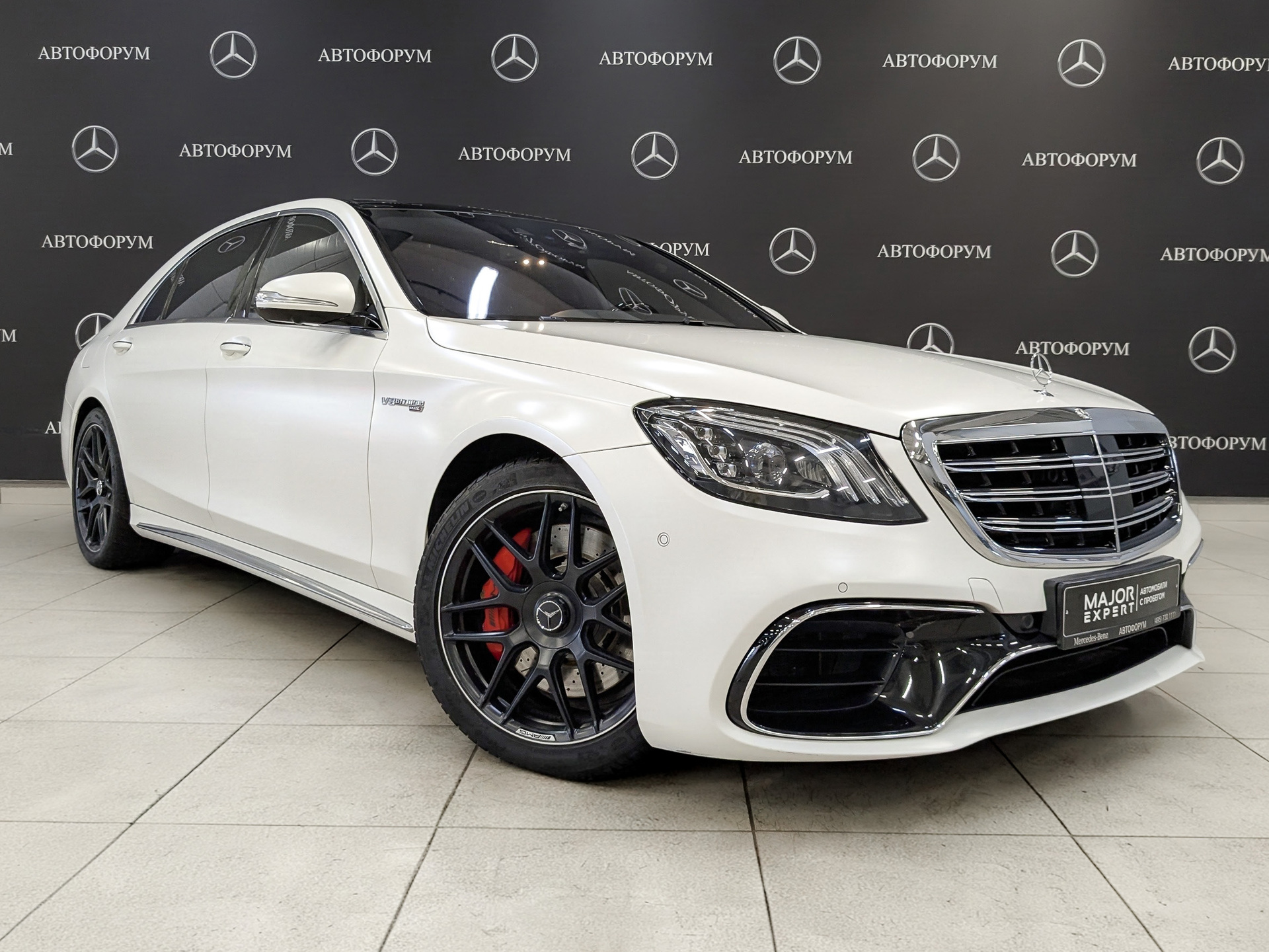 MERCEDES-BENZ S-Класс 4.00 (612 л.с), автомат, 2019, пробег 126 844 км