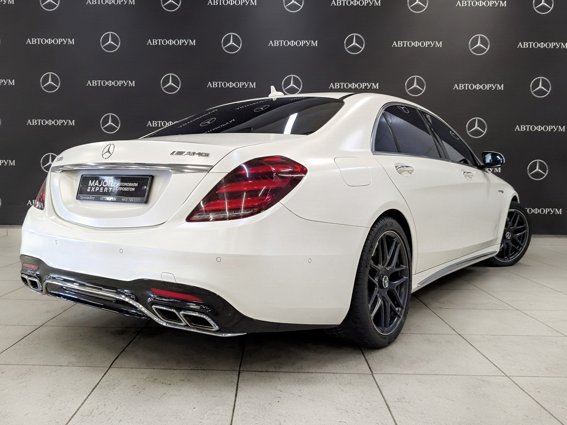 MERCEDES-BENZ S-Класс 4.00 (612 л.с), автомат, 2019, пробег 126 844 км