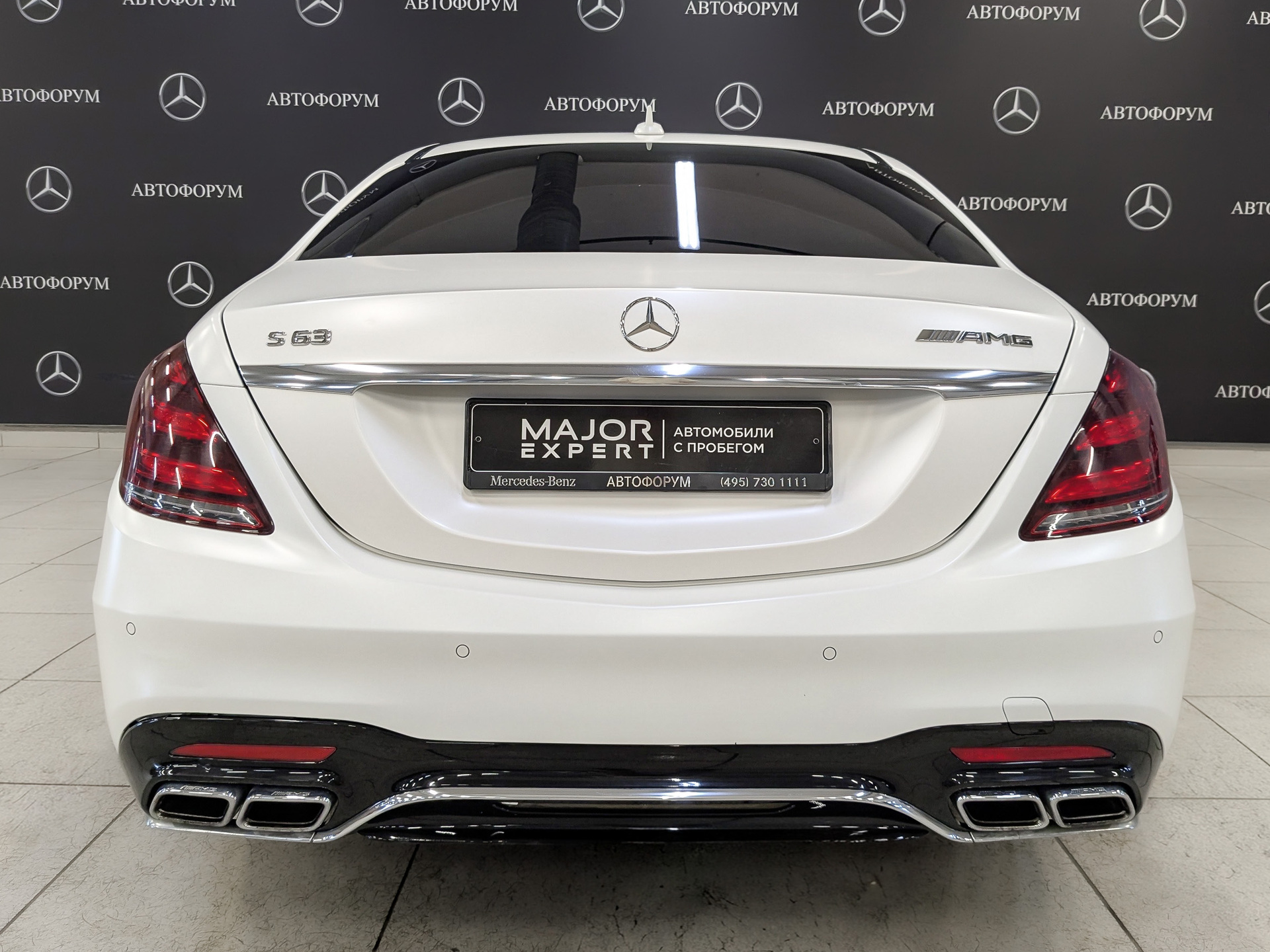MERCEDES-BENZ S-Класс 4.00 (612 л.с), автомат, 2019, пробег 126 844 км