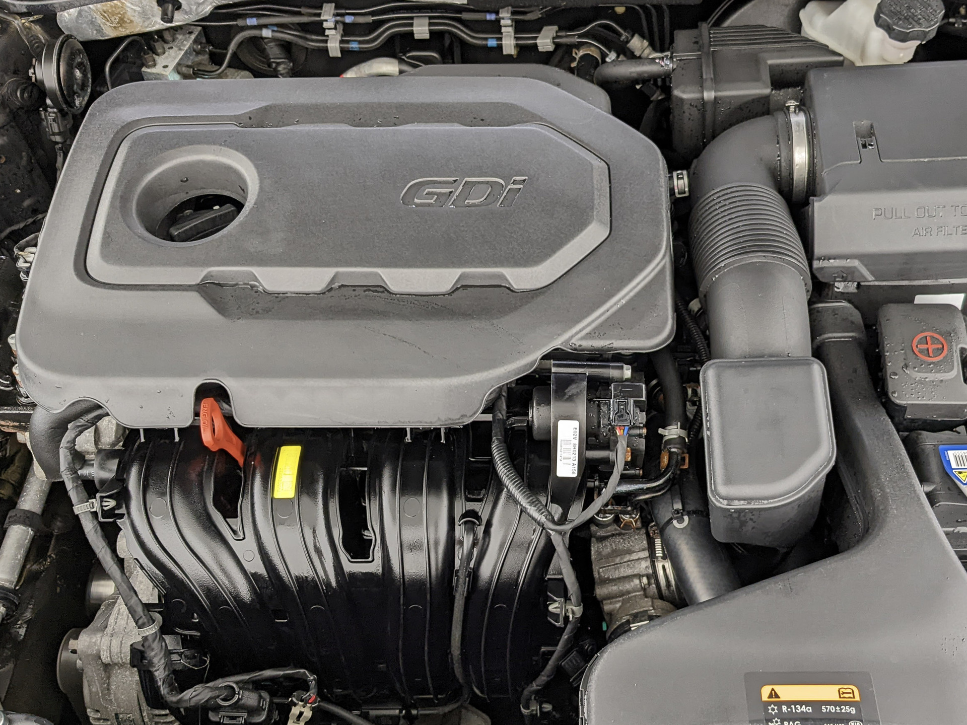 KIA Optima 2.40 (188 л.с), автомат, 2018, пробег 128 300 км
