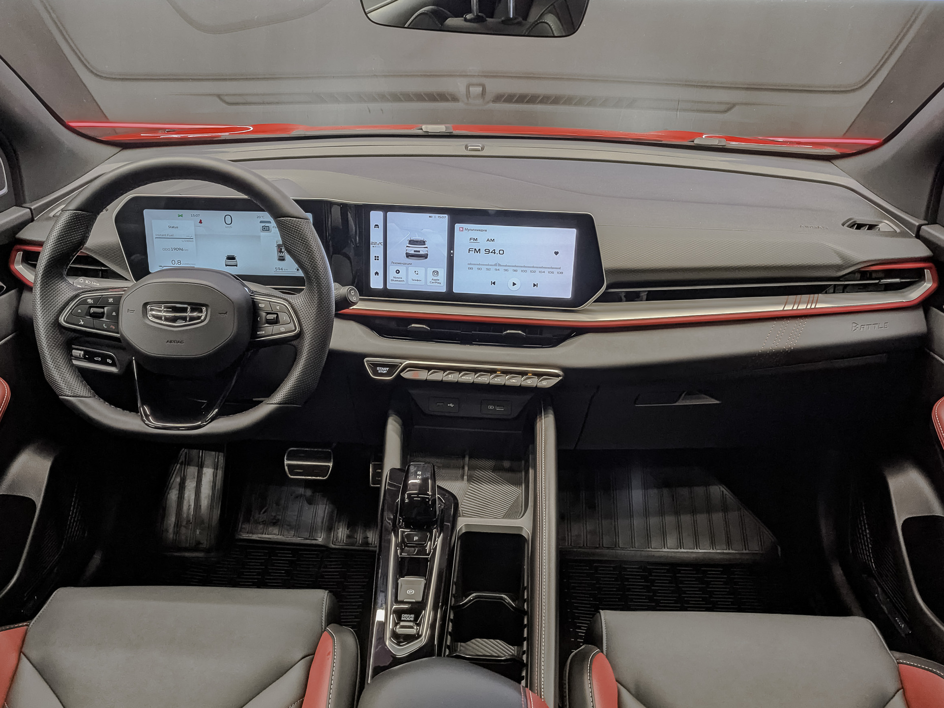 GEELY Coolray 1.50 (147 л.с), автомат, 2024, пробег 19 093 км