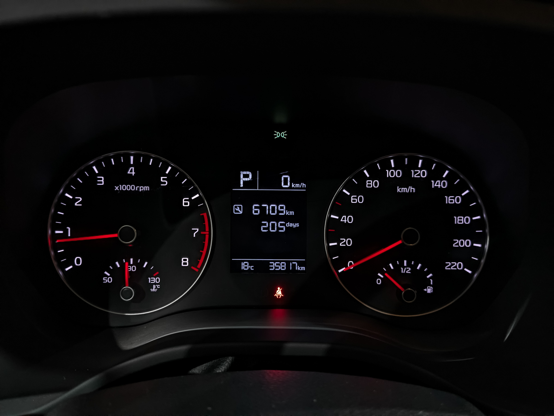KIA Rio 1.60 (123 л.с), автомат, 2021, пробег 35 810 км