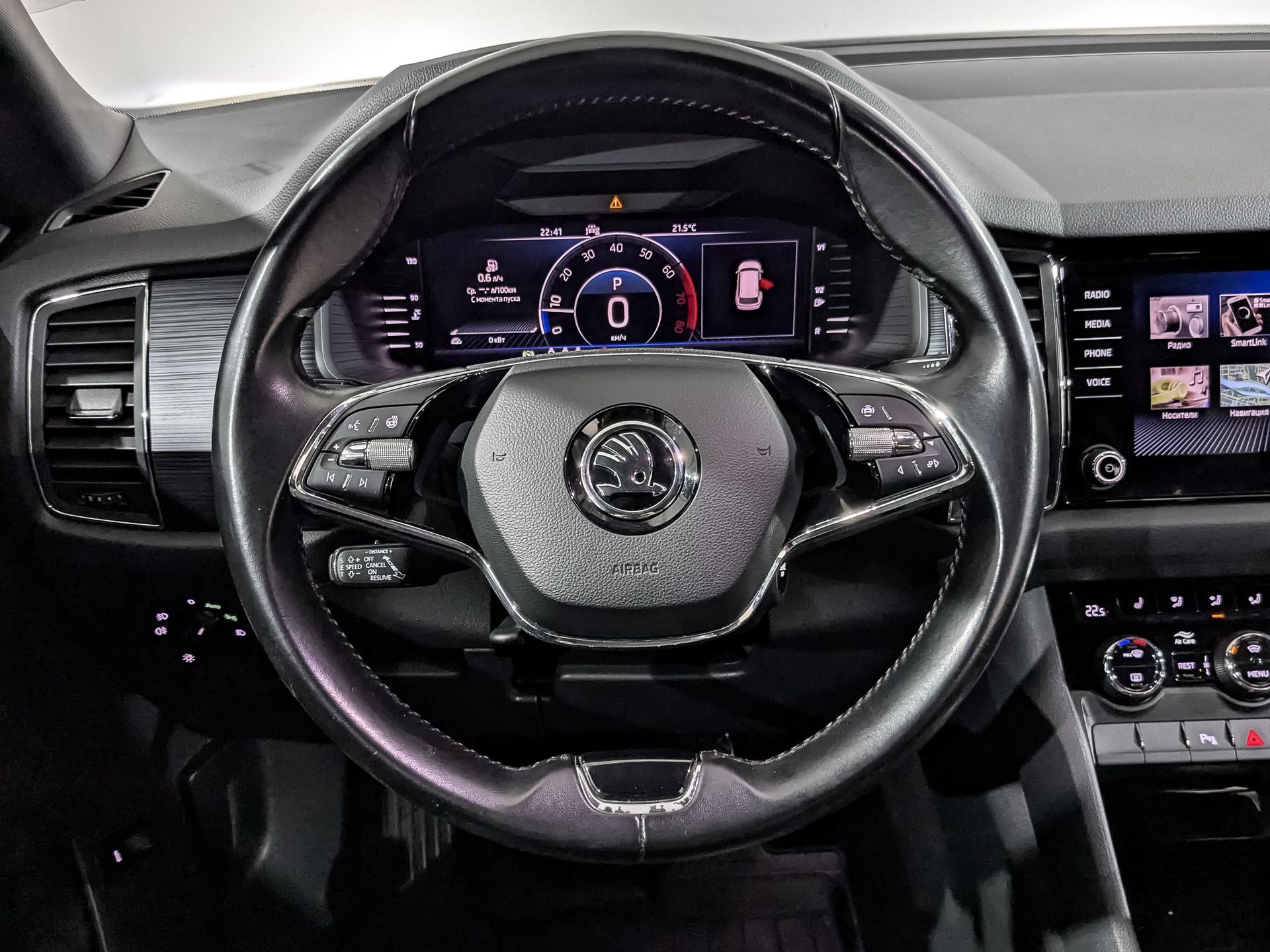SKODA Kodiaq 1.40 (150 л.с), автомат, 2021, пробег 65 434 км