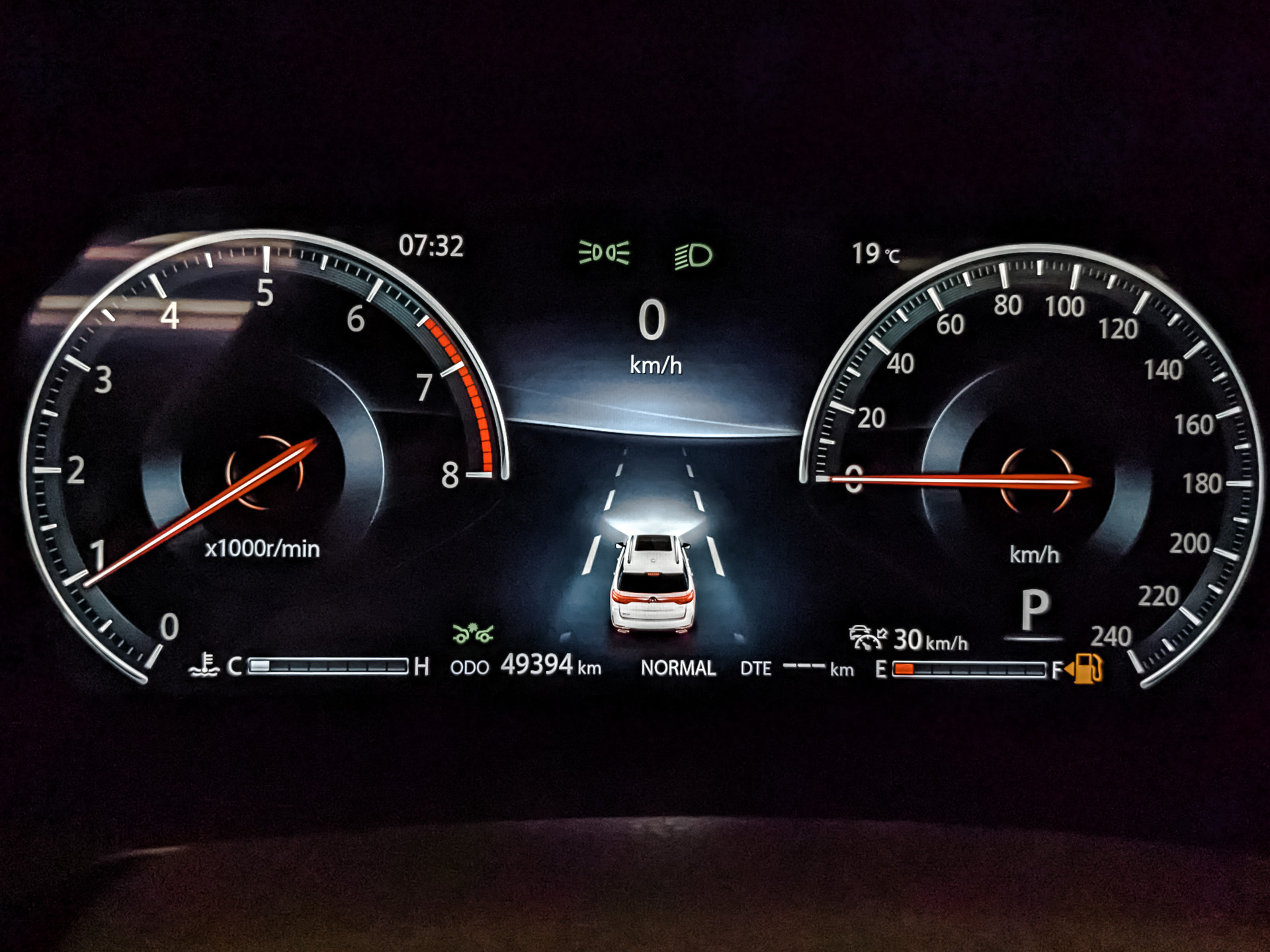 CHANGAN CS95 2.00 (224 л.с), автомат, 2023, пробег 48 872 км