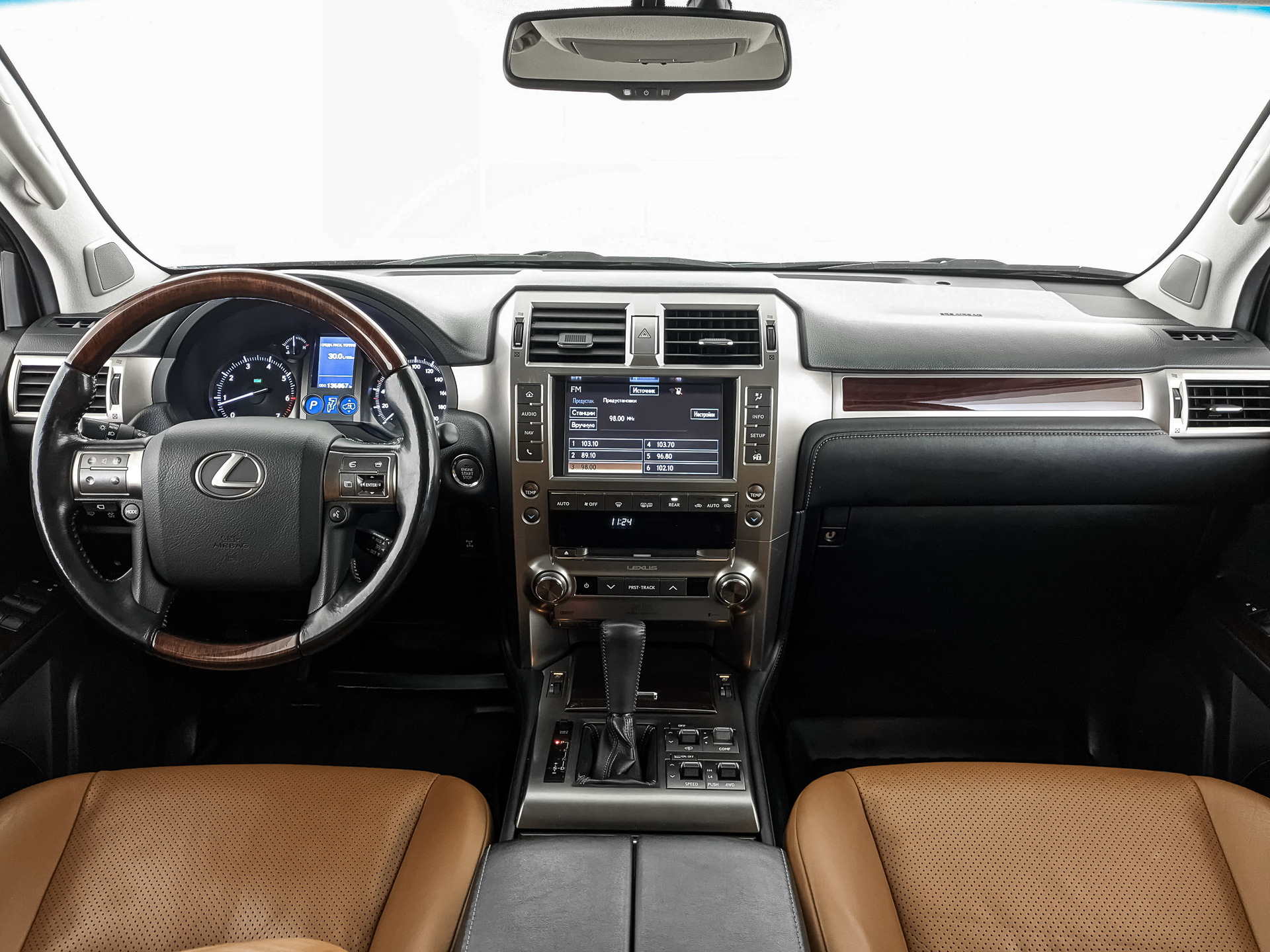 LEXUS GX 4.60 (296 л.с), автомат, 2016, пробег 136 866 км