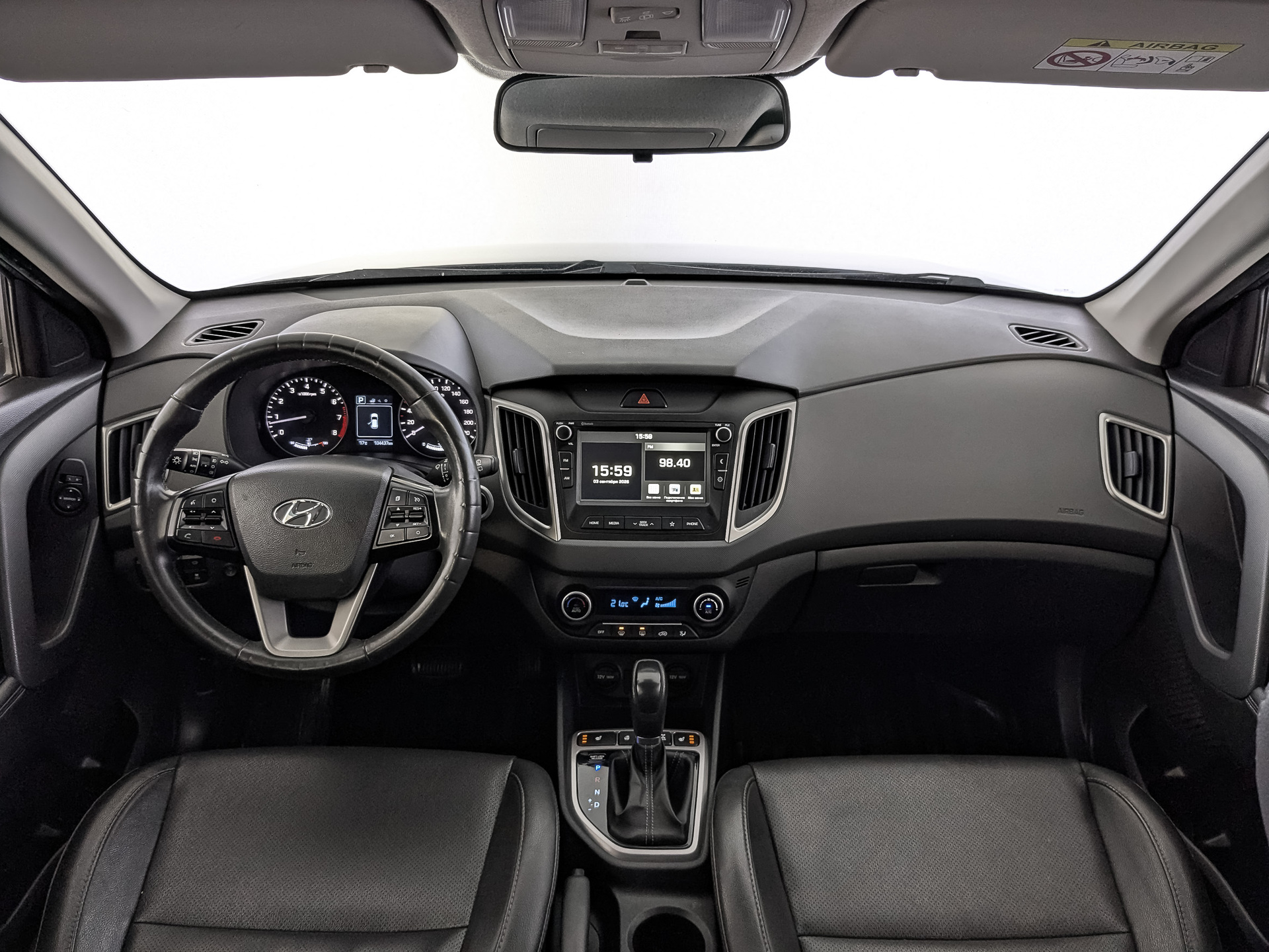 HYUNDAI Creta 2.00 (149 л.с), автомат, 2019, пробег 104 435 км