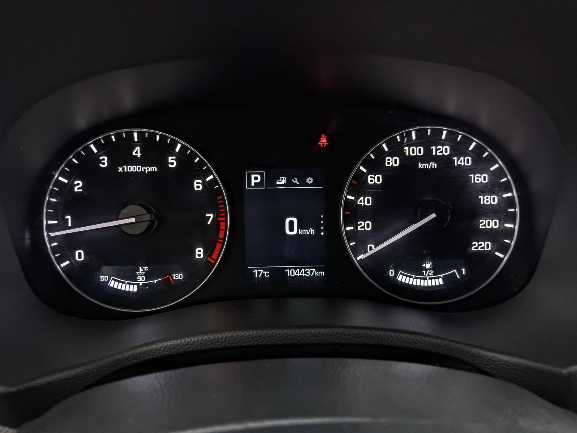 HYUNDAI Creta 2.00 (149 л.с), автомат, 2019, пробег 104 435 км