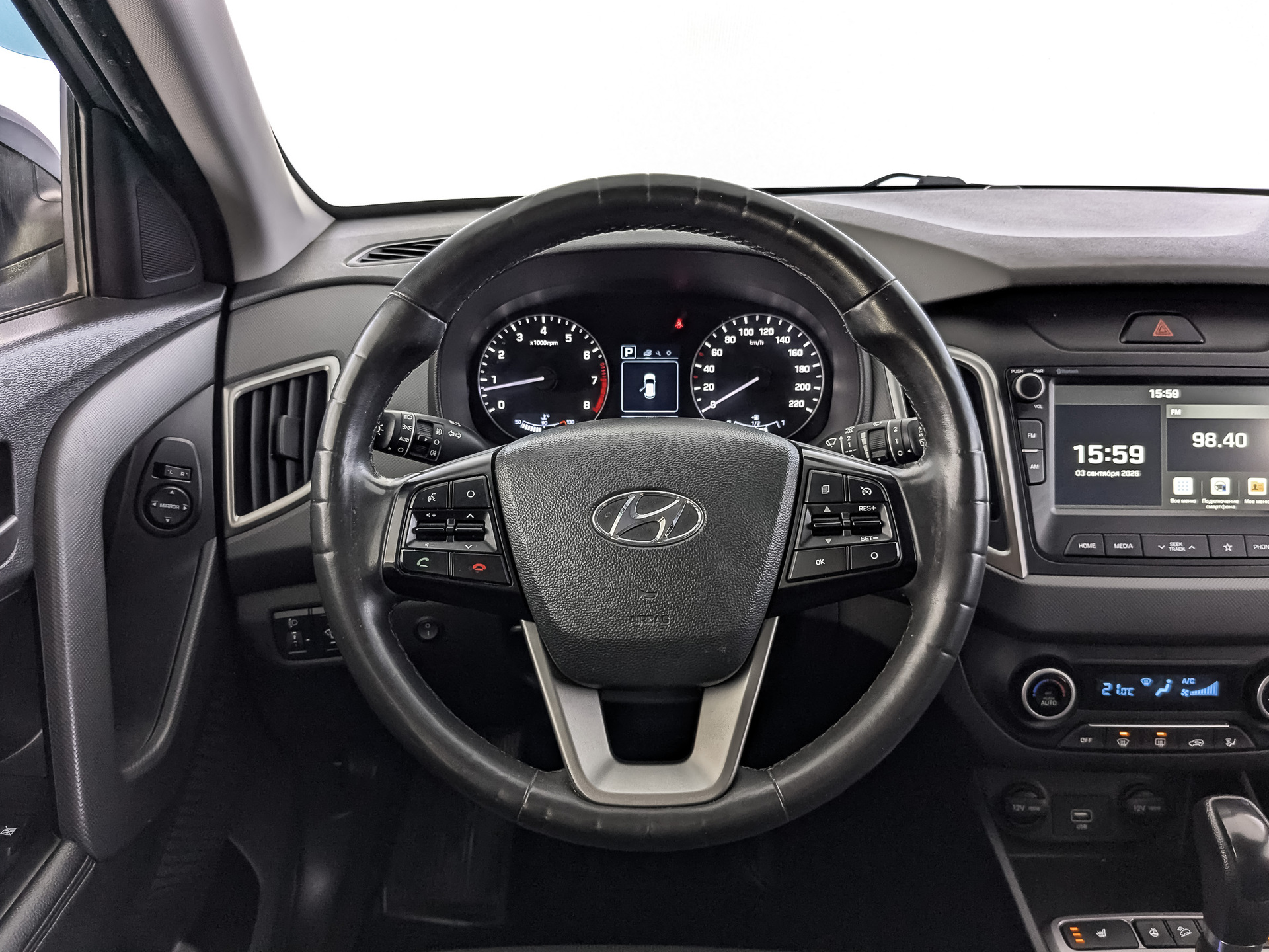 HYUNDAI Creta 2.00 (149 л.с), автомат, 2019, пробег 104 435 км