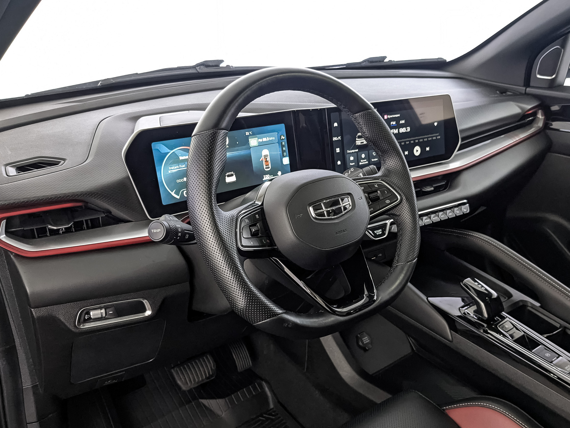 GEELY Coolray 1.50 (147 л.с), автомат, 2023, пробег 85 213 км
