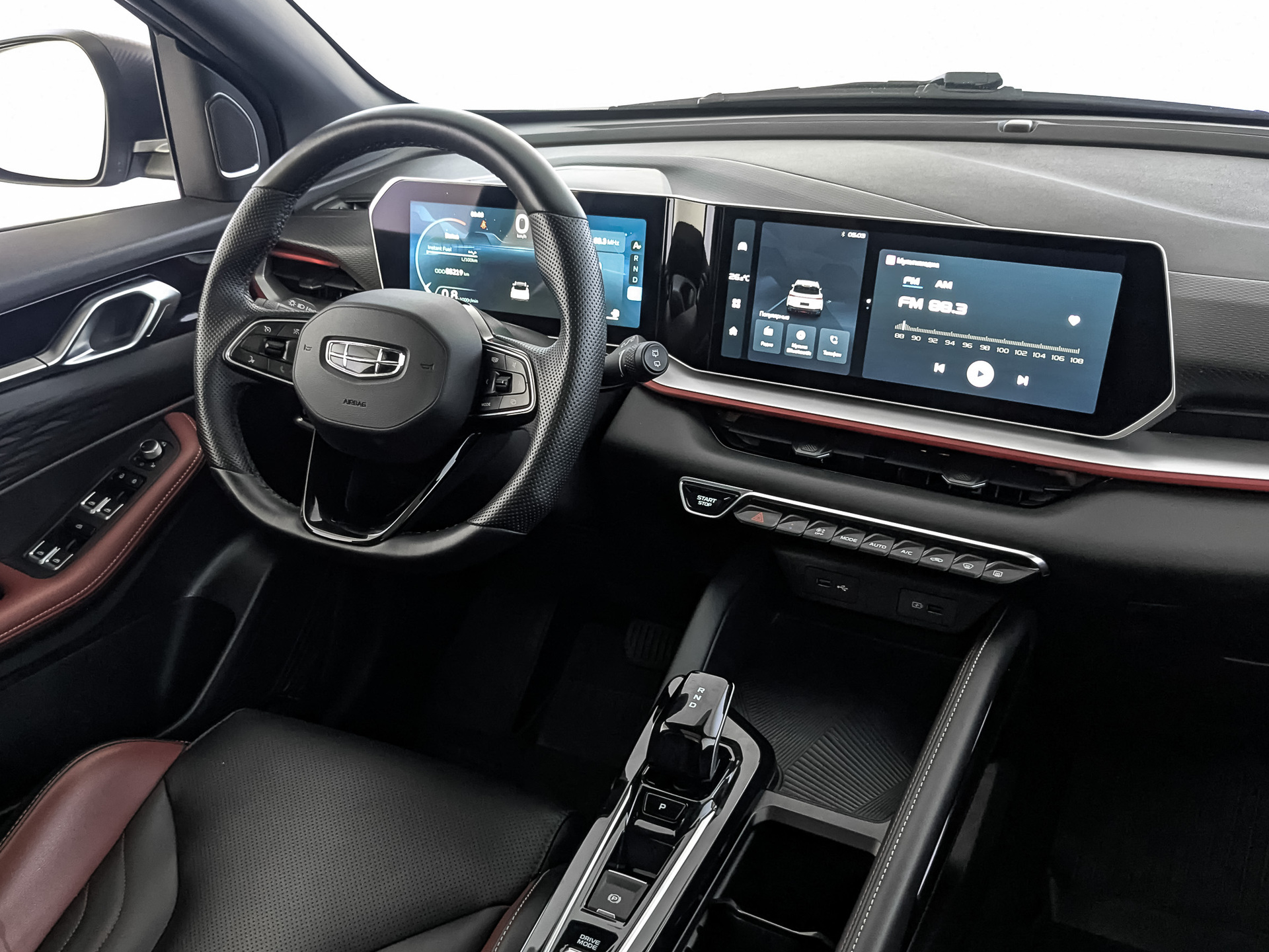 GEELY Coolray 1.50 (147 л.с), автомат, 2023, пробег 85 213 км