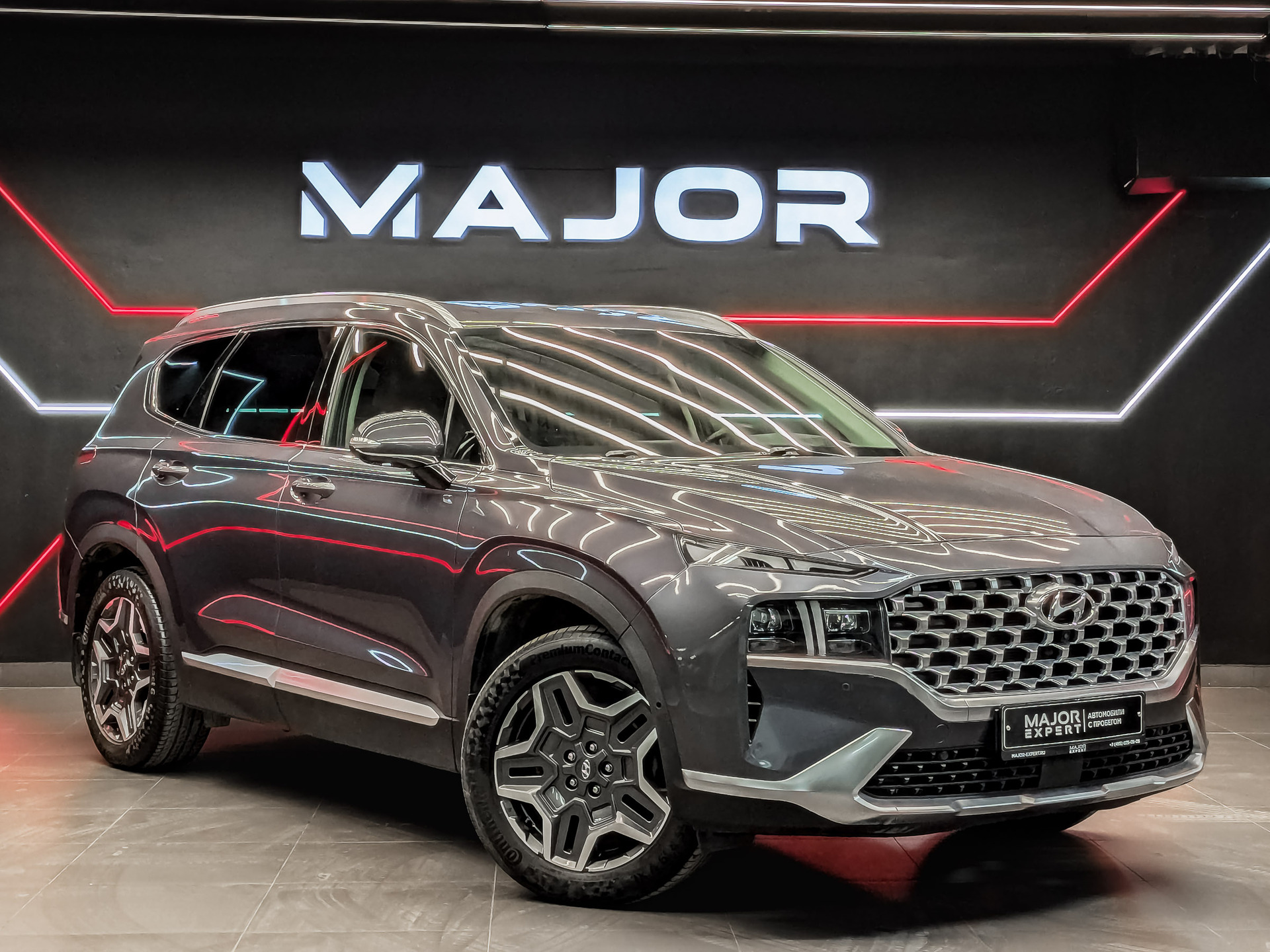 HYUNDAI Santa Fe 2.20 (199 л.с), автомат, 2021, пробег 63 246 км