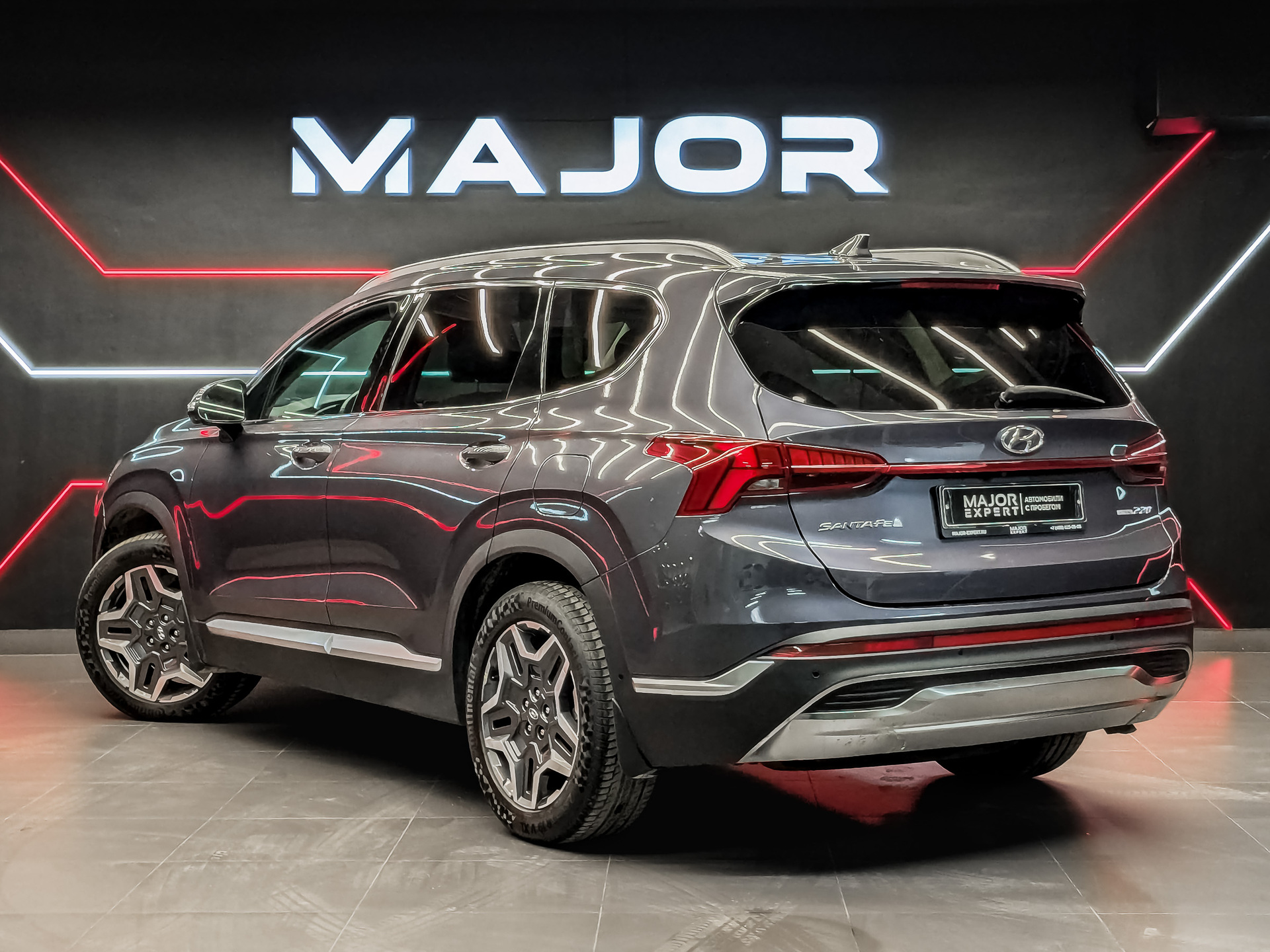 HYUNDAI Santa Fe 2.20 (199 л.с), автомат, 2021, пробег 63 246 км