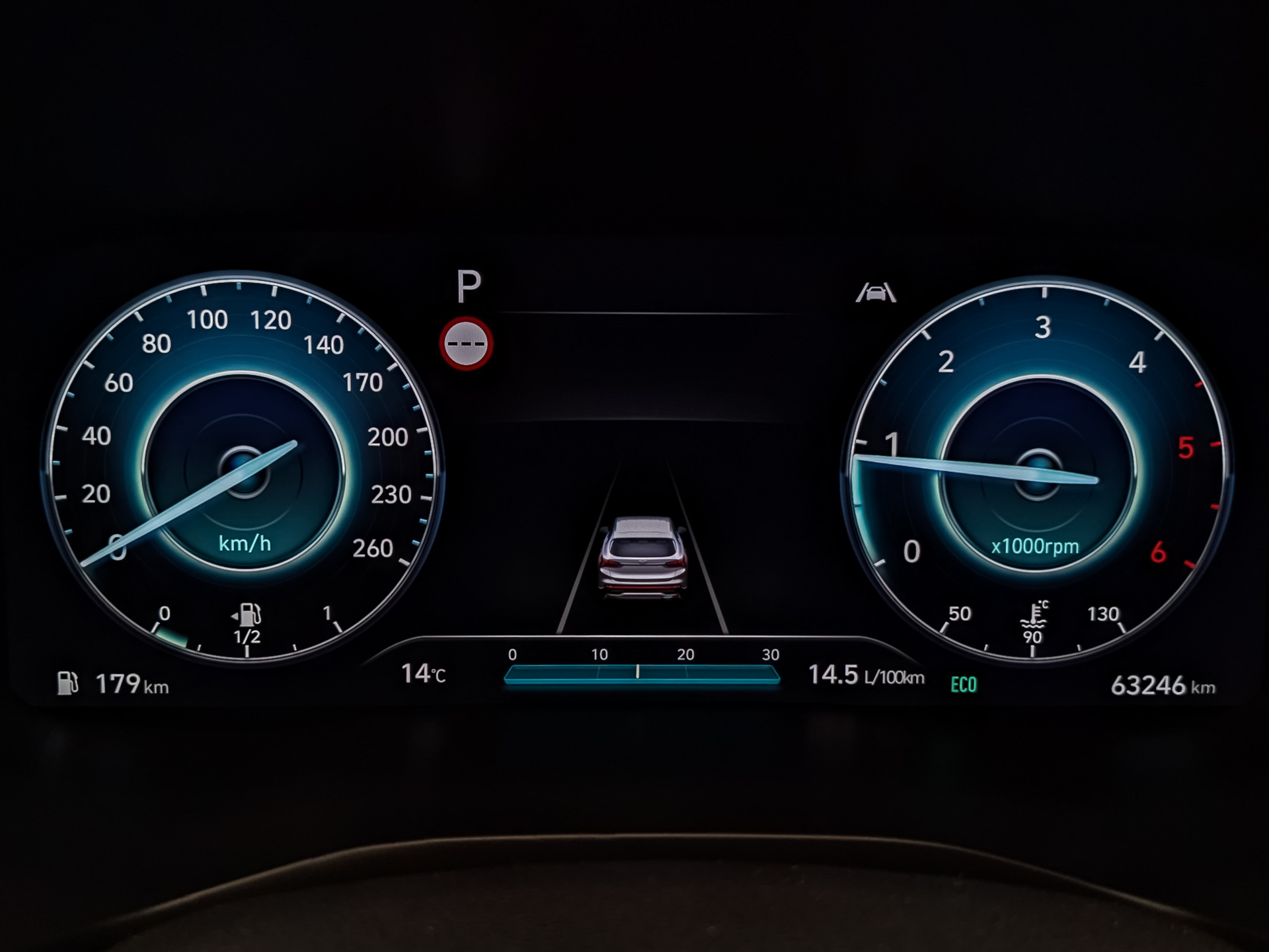 HYUNDAI Santa Fe 2.20 (199 л.с), автомат, 2021, пробег 63 246 км