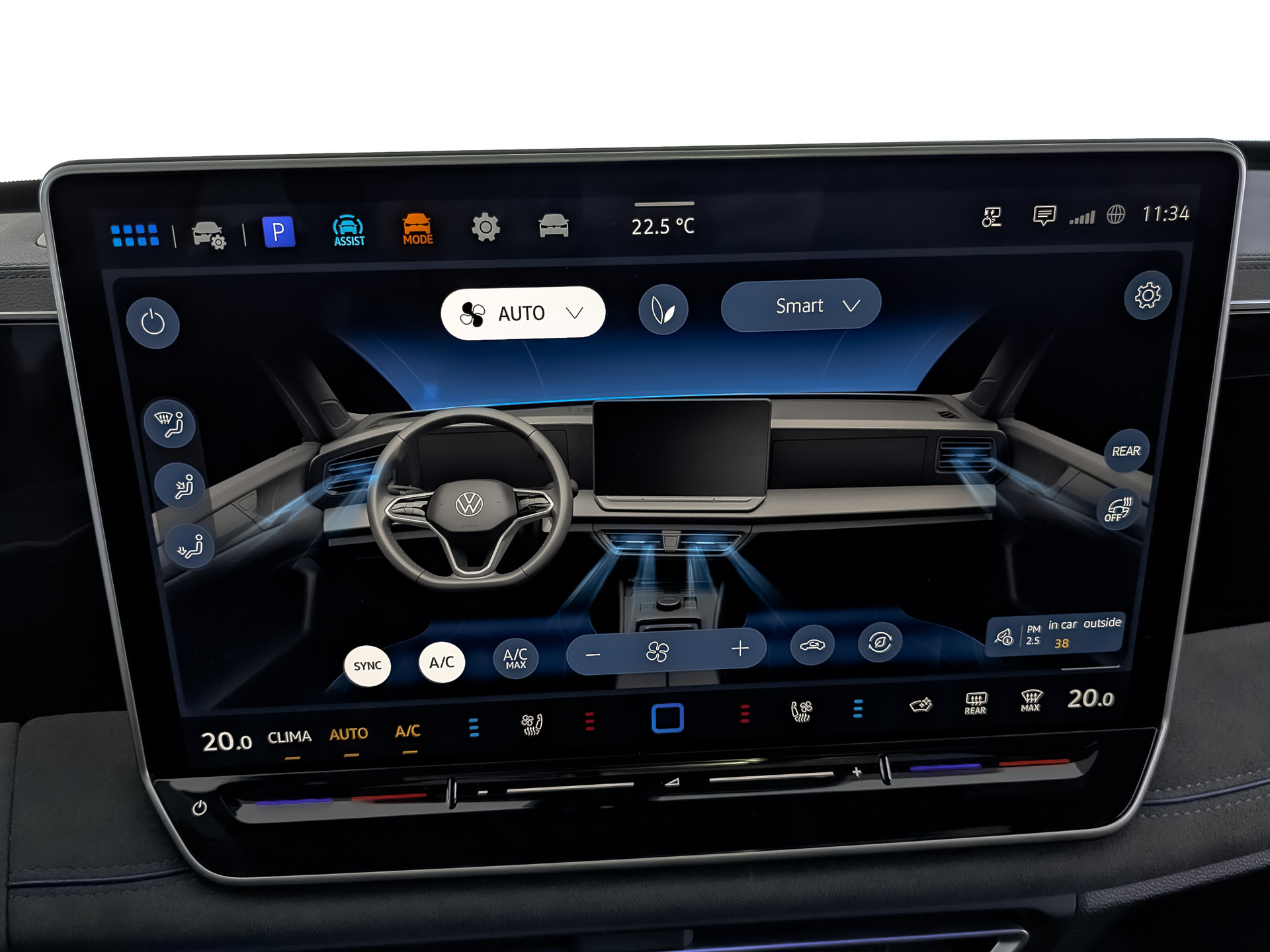 VOLKSWAGEN Tiguan 2.00 (220 л.с), автомат, 2024, пробег 43 080 км