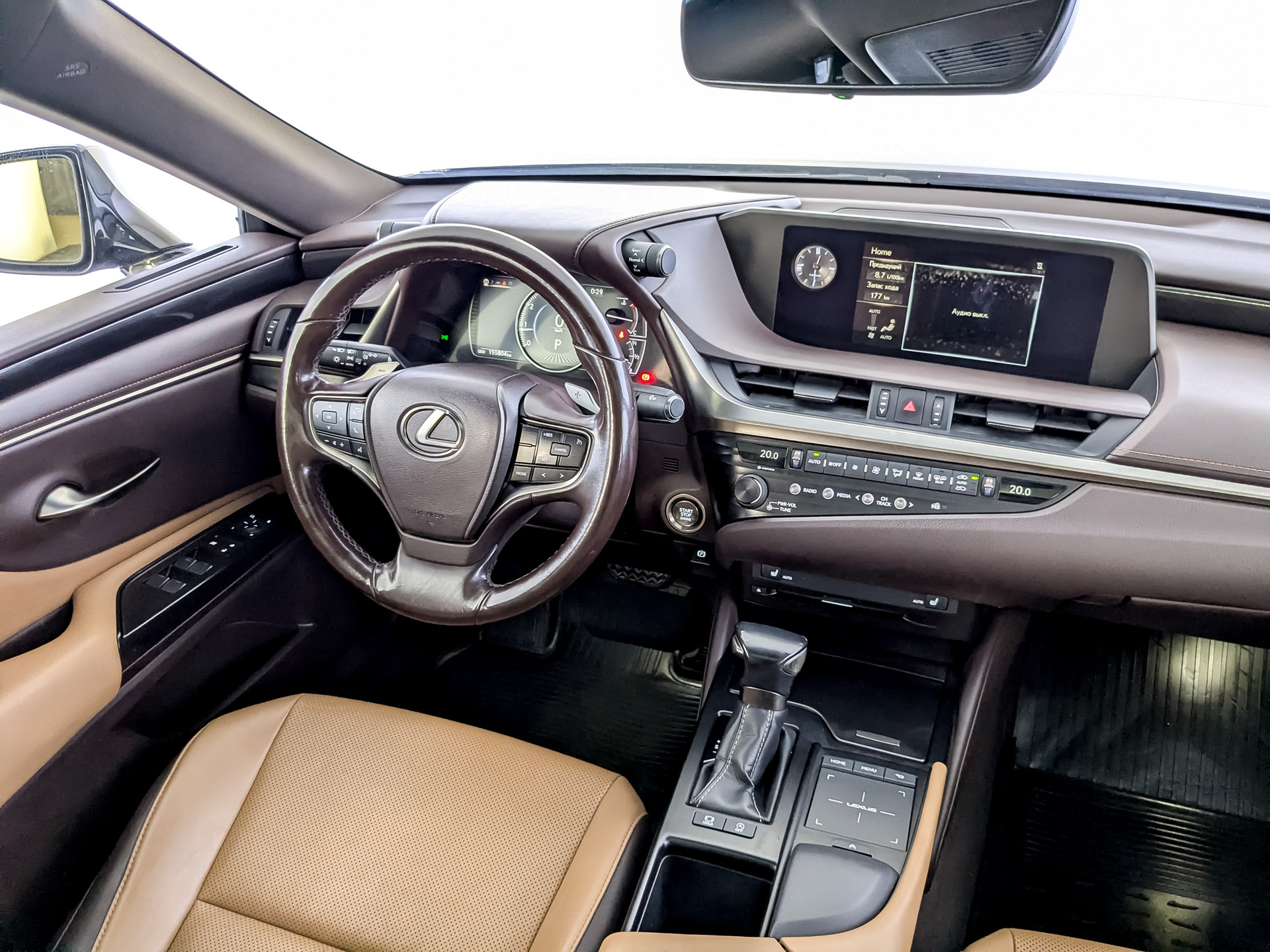 LEXUS ES 2.50 (200 л.с), автомат, 2019, пробег 155 705 км