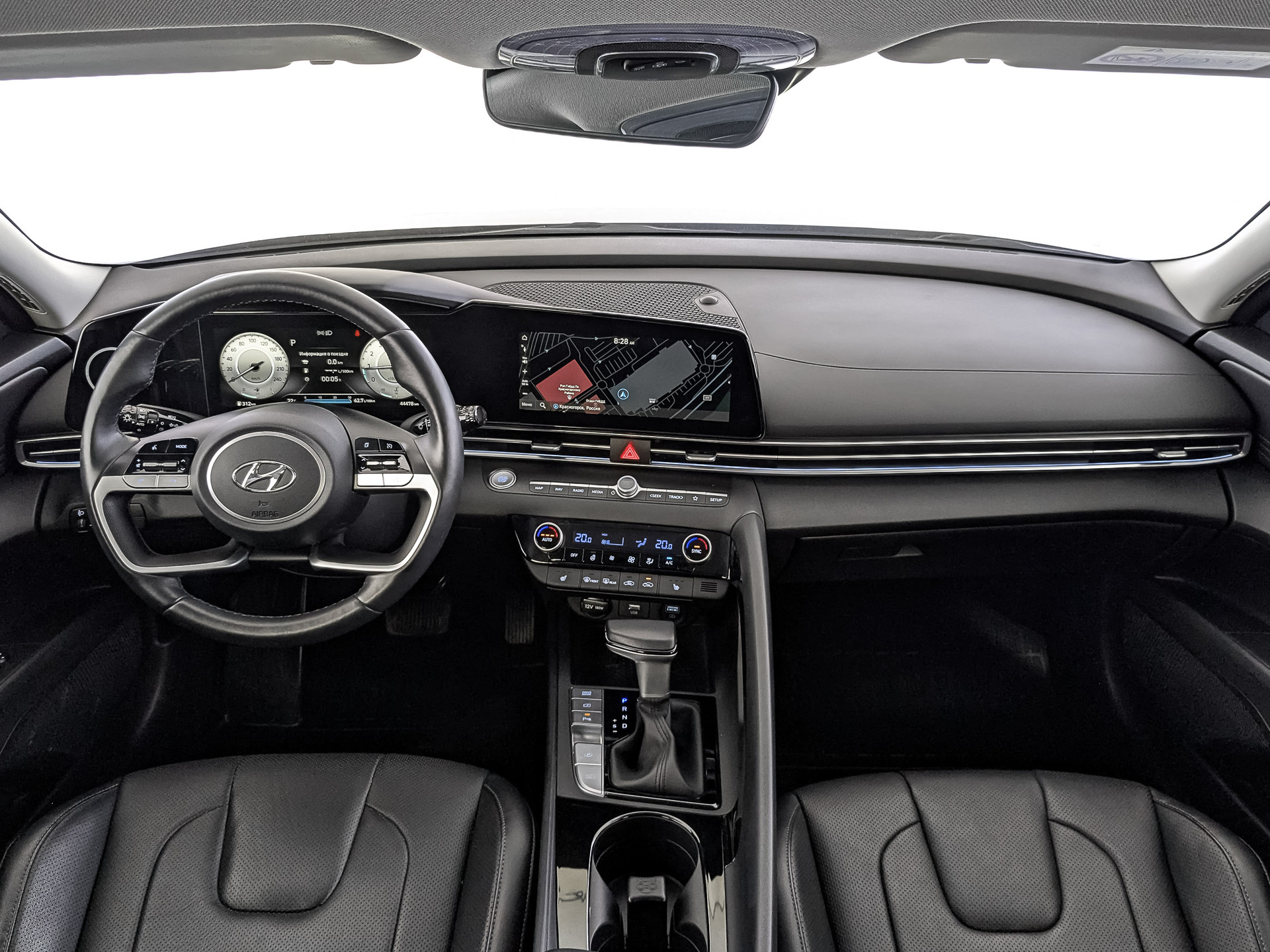 HYUNDAI Elantra 1.60 (128 л.с), автомат, 2022, пробег 44 476 км