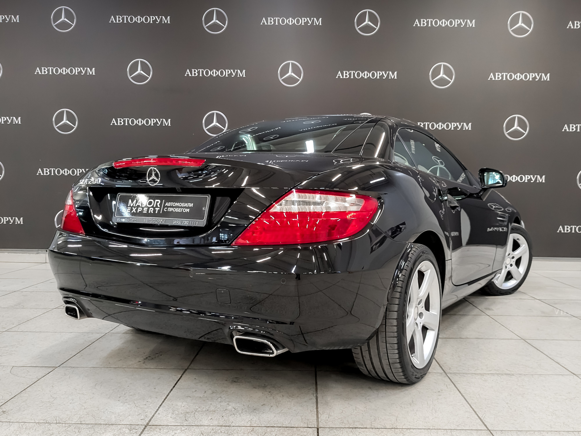 MERCEDES-BENZ SLK родстер 1.80 (184 л.с), автомат, 2013, пробег 24 558 км