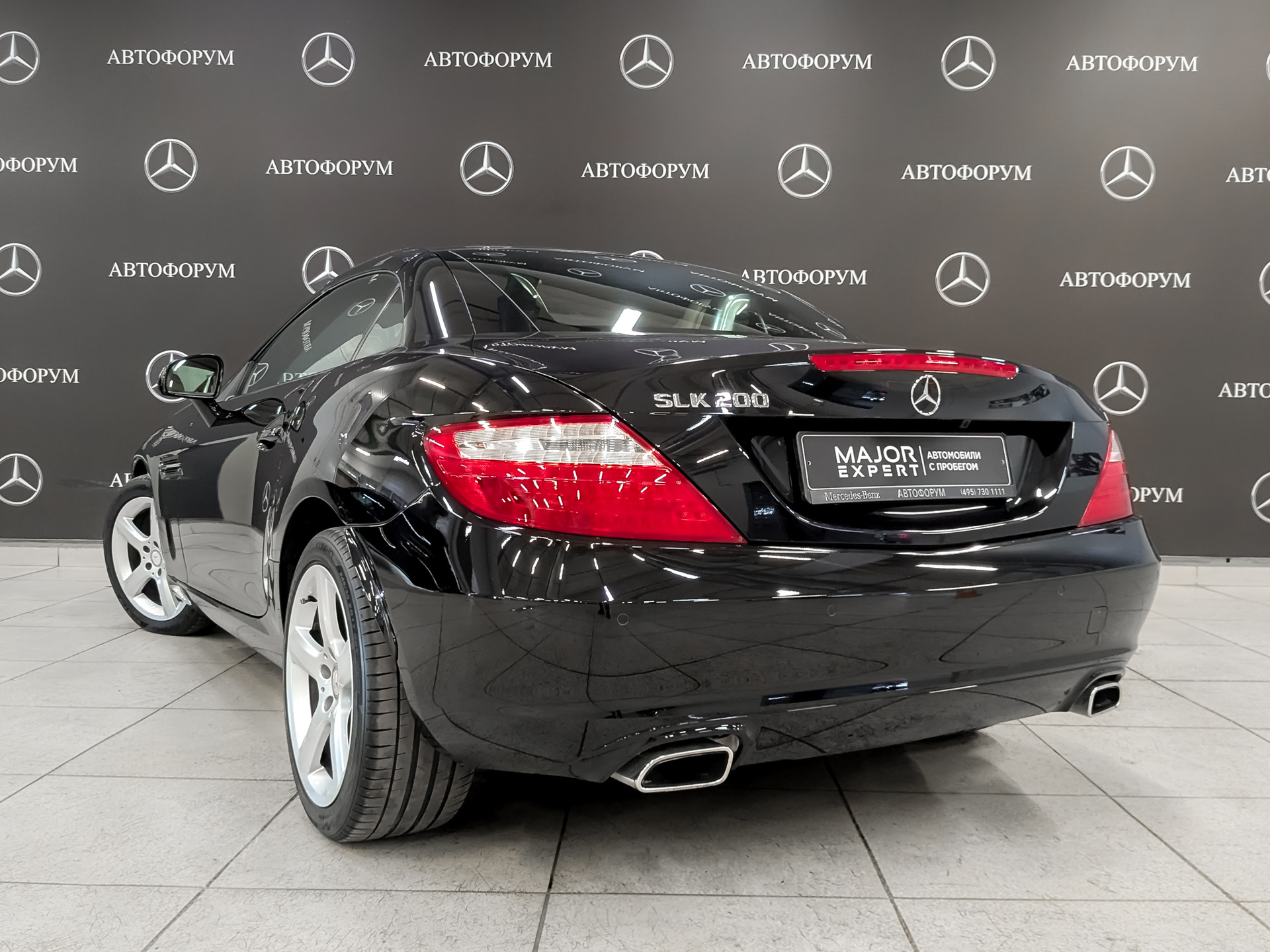 MERCEDES-BENZ SLK родстер 1.80 (184 л.с), автомат, 2013, пробег 24 558 км