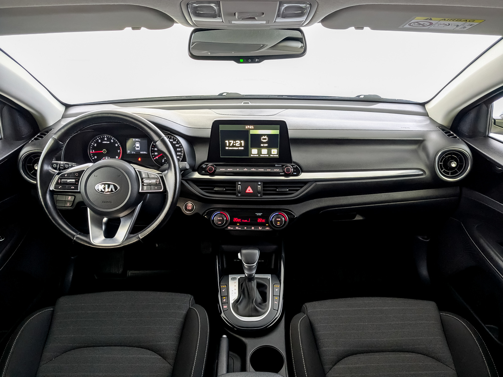 KIA Cerato 1.60 (127 л.с), автомат, 2020, пробег 90 506 км