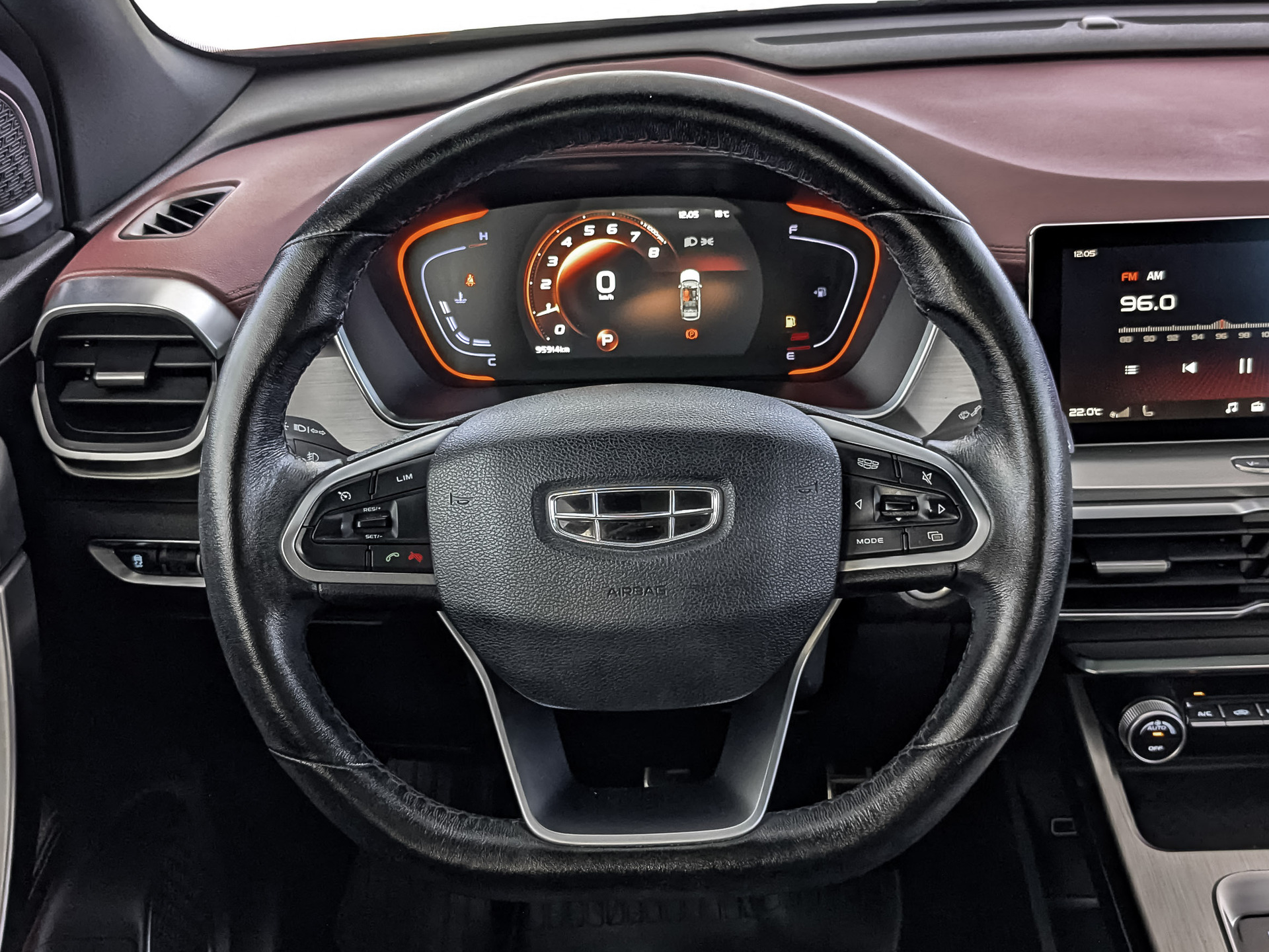 GEELY Coolray 1.50 (149 л.с), автомат, 2020, пробег 95 909 км