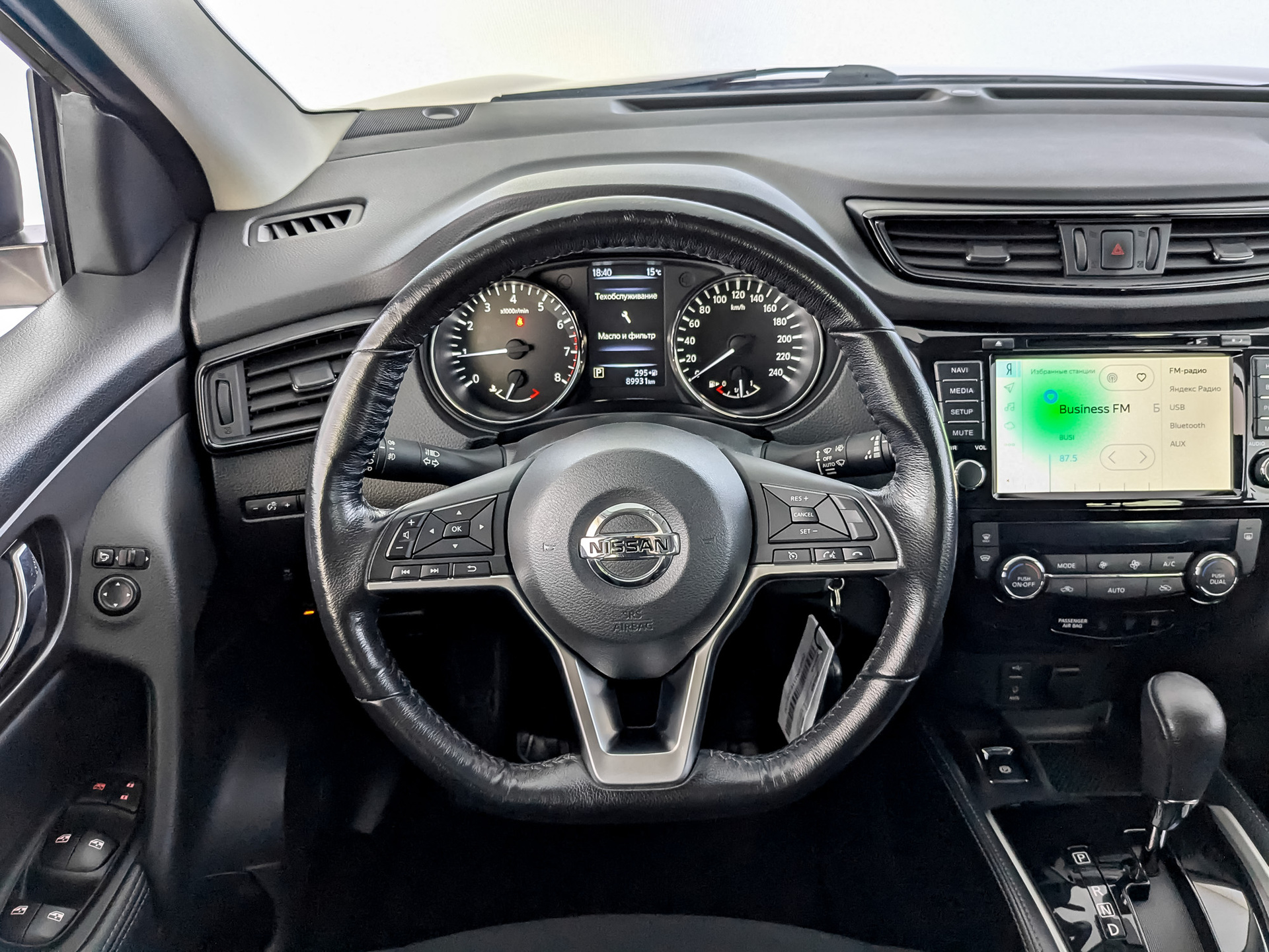 NISSAN Qashqai 2.00 (144 л.с), автомат, 2019, пробег 89 928 км