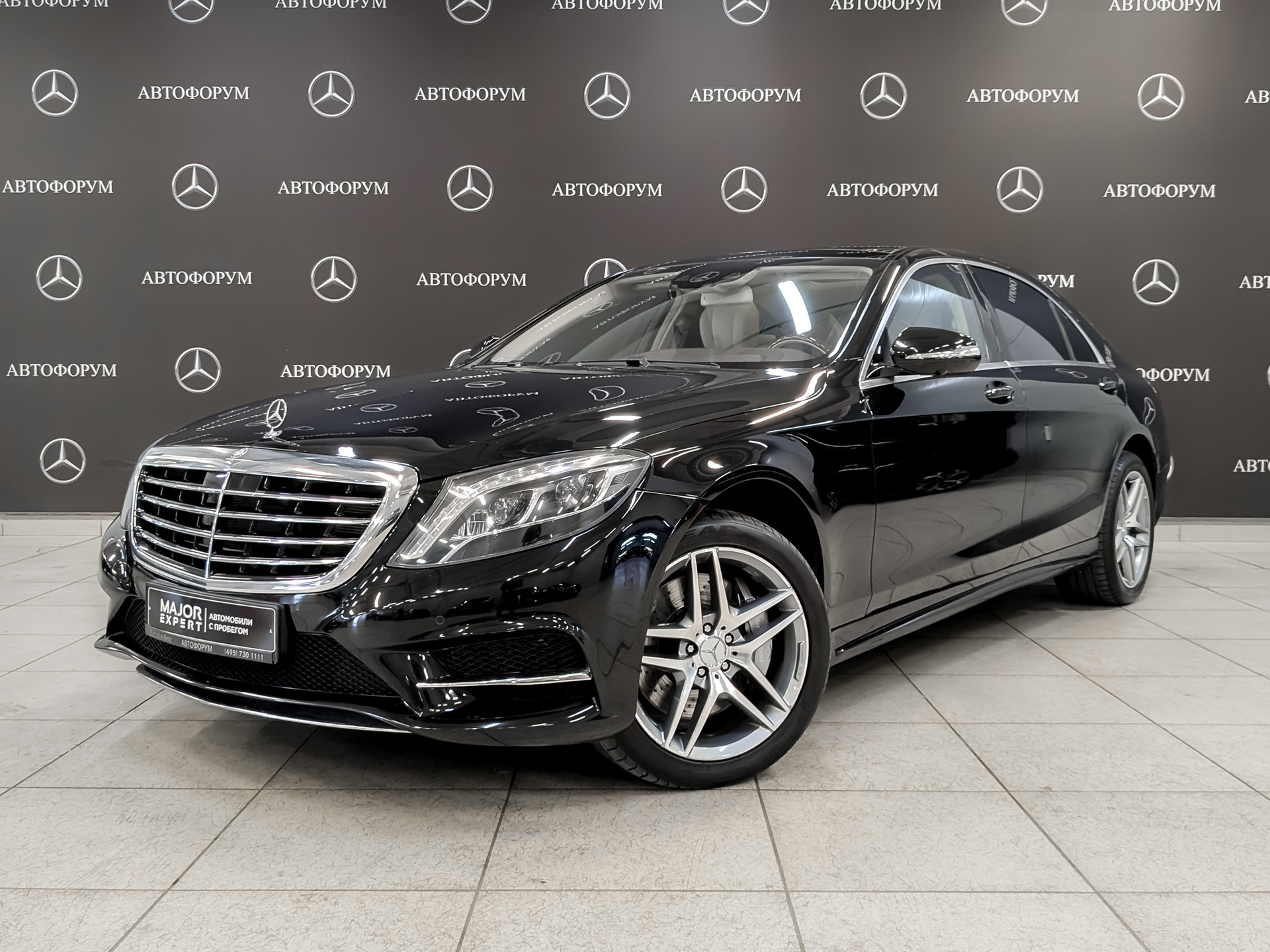 MERCEDES-BENZ S-Класс 4.70 (456 л.с), автомат, 2016, пробег 104 695 км