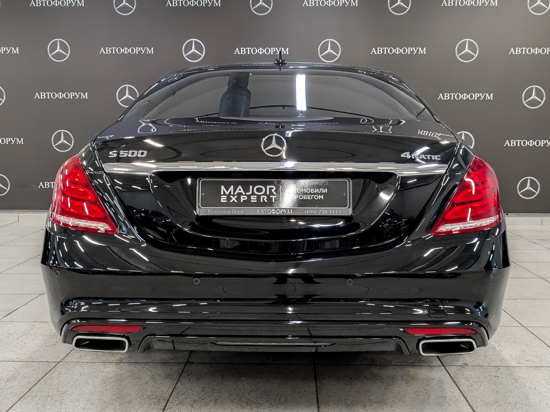 MERCEDES-BENZ S-Класс 4.70 (456 л.с), автомат, 2016, пробег 104 695 км