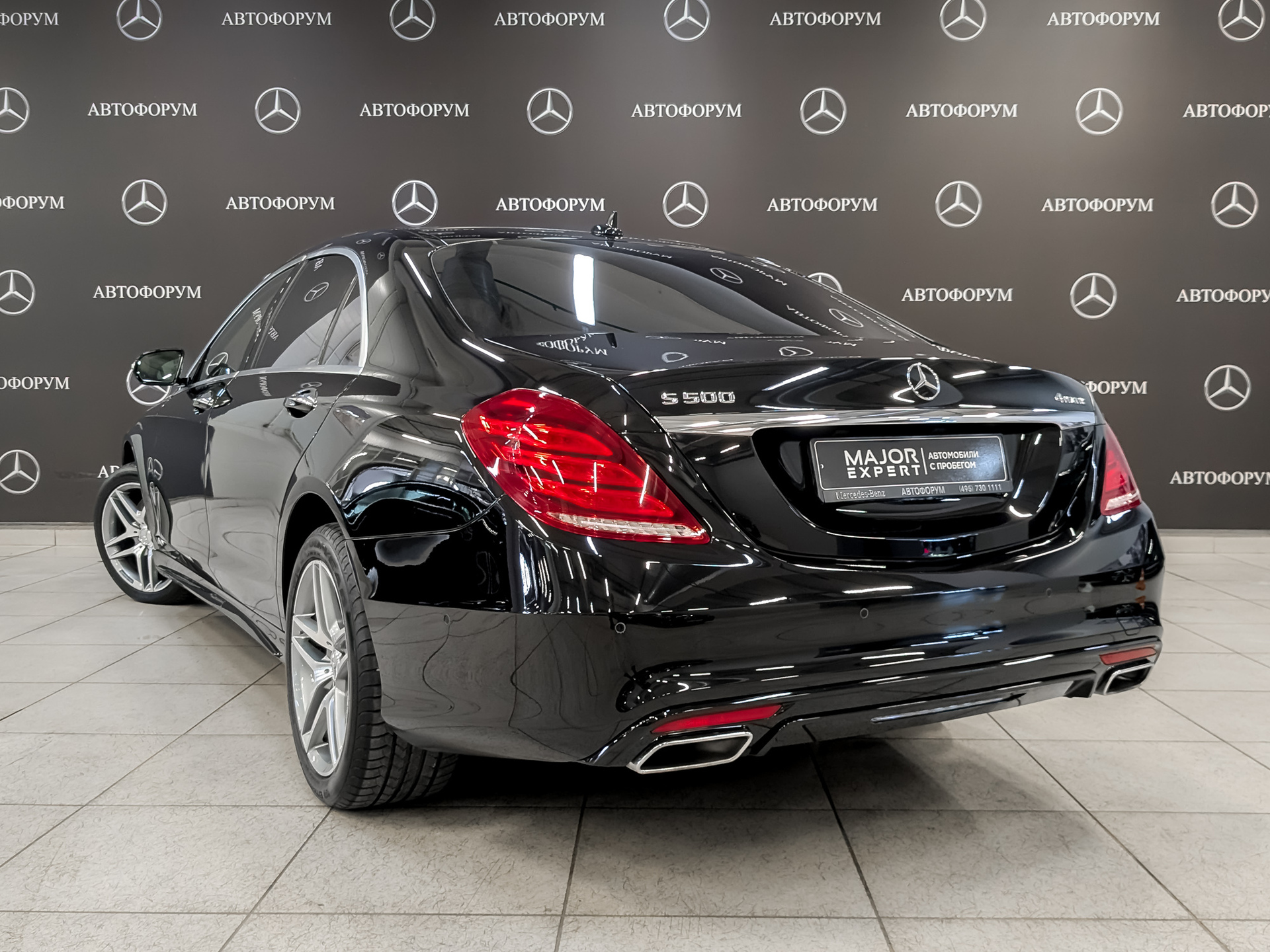 MERCEDES-BENZ S-Класс 4.70 (456 л.с), автомат, 2016, пробег 104 695 км