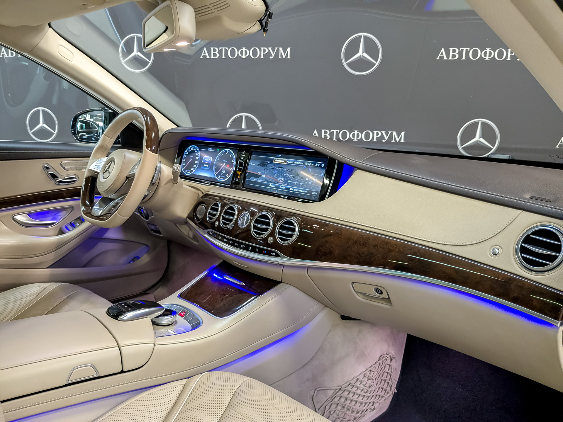 MERCEDES-BENZ S-Класс 4.70 (456 л.с), автомат, 2016, пробег 104 695 км