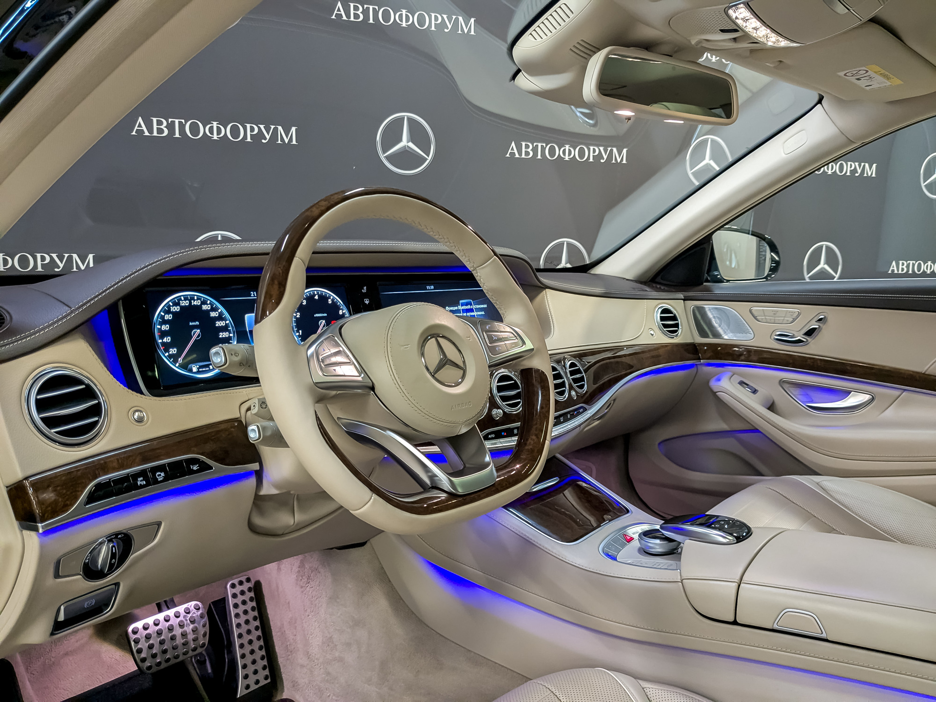 MERCEDES-BENZ S-Класс 4.70 (456 л.с), автомат, 2016, пробег 104 695 км