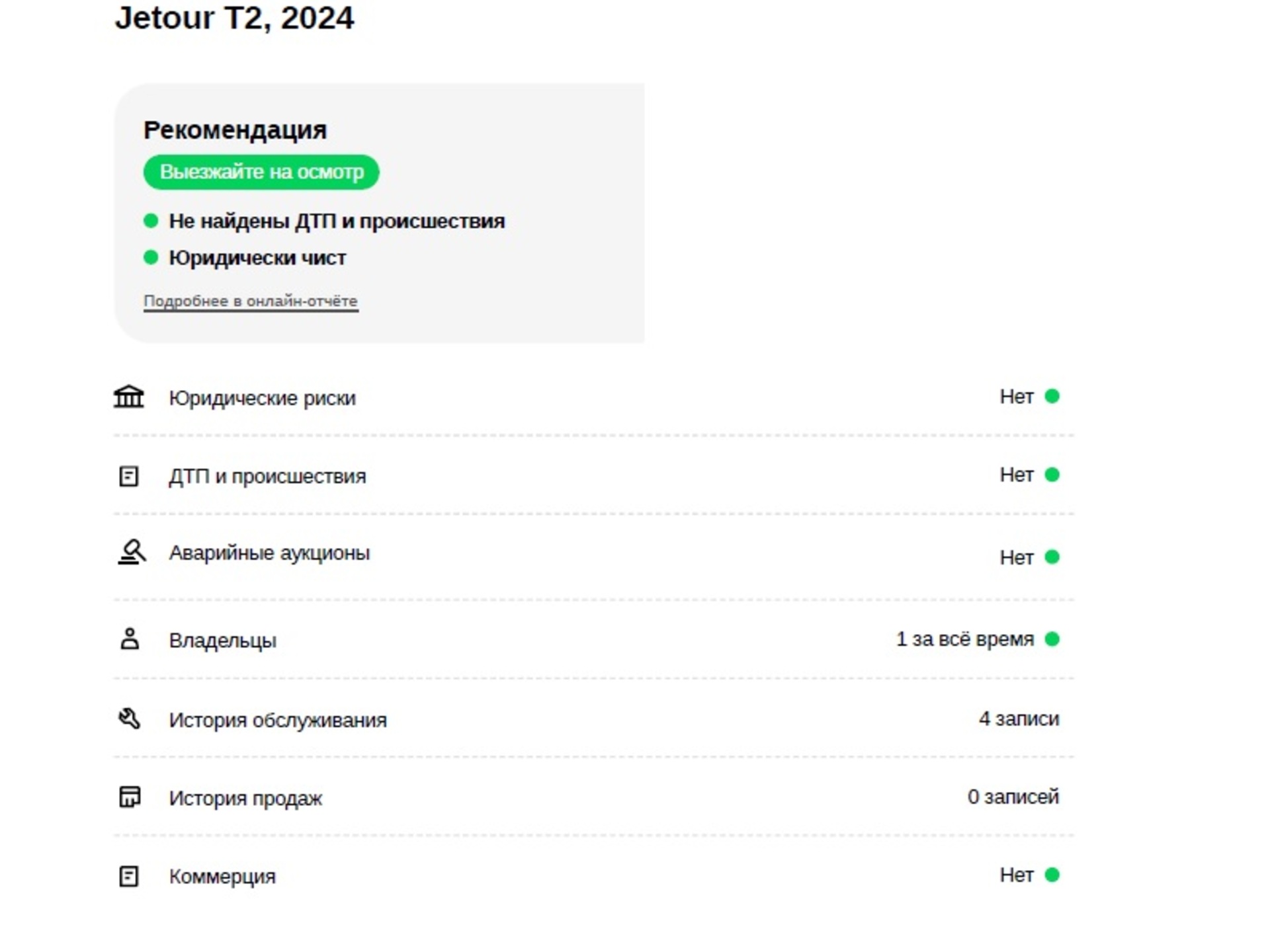 JETOUR T2 2.00 (245 л.с), автомат, 2024, пробег 1 694 км
