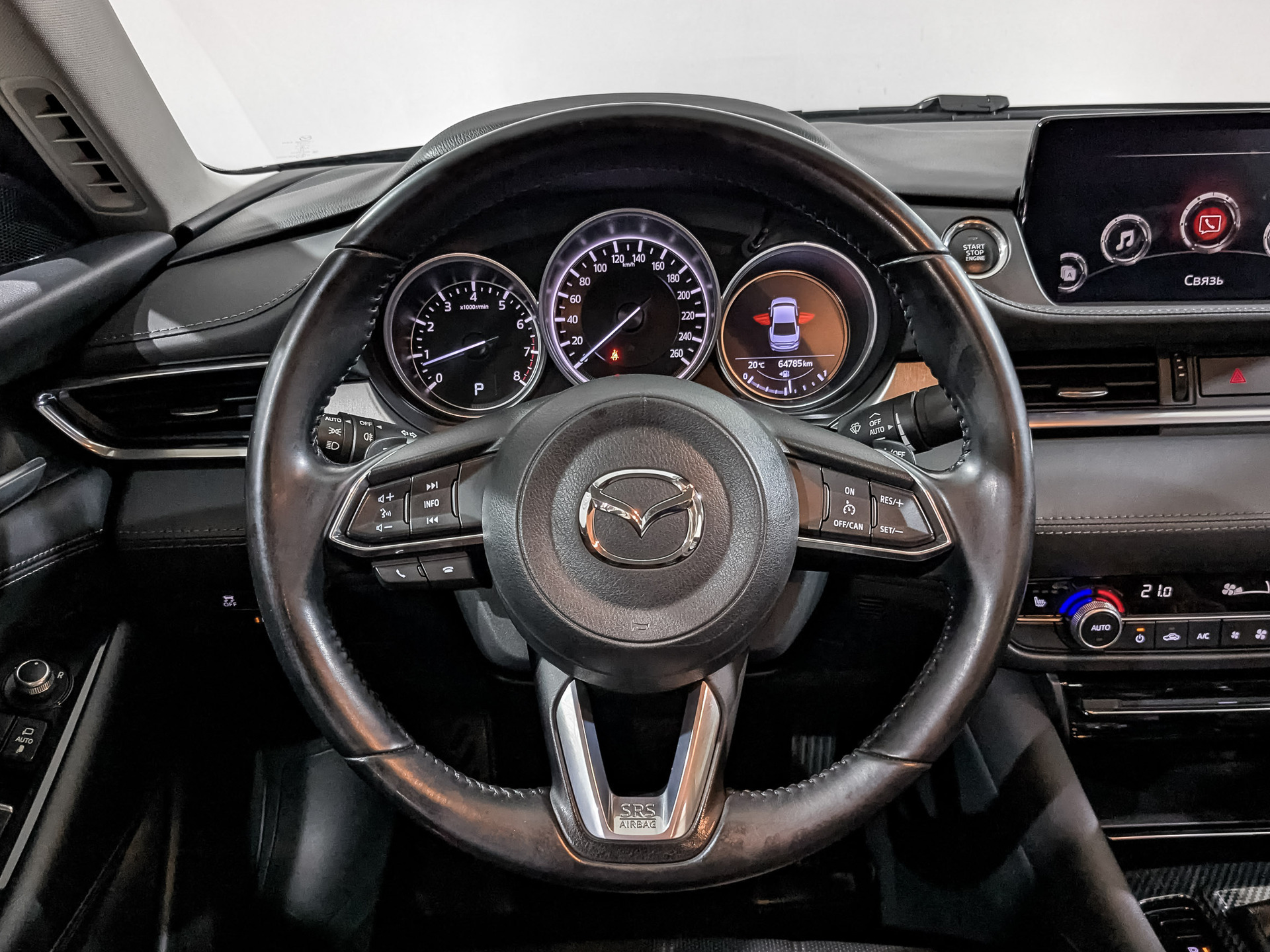 MAZDA 6 2.00 (150 л.с), автомат, 2021, пробег 64 780 км