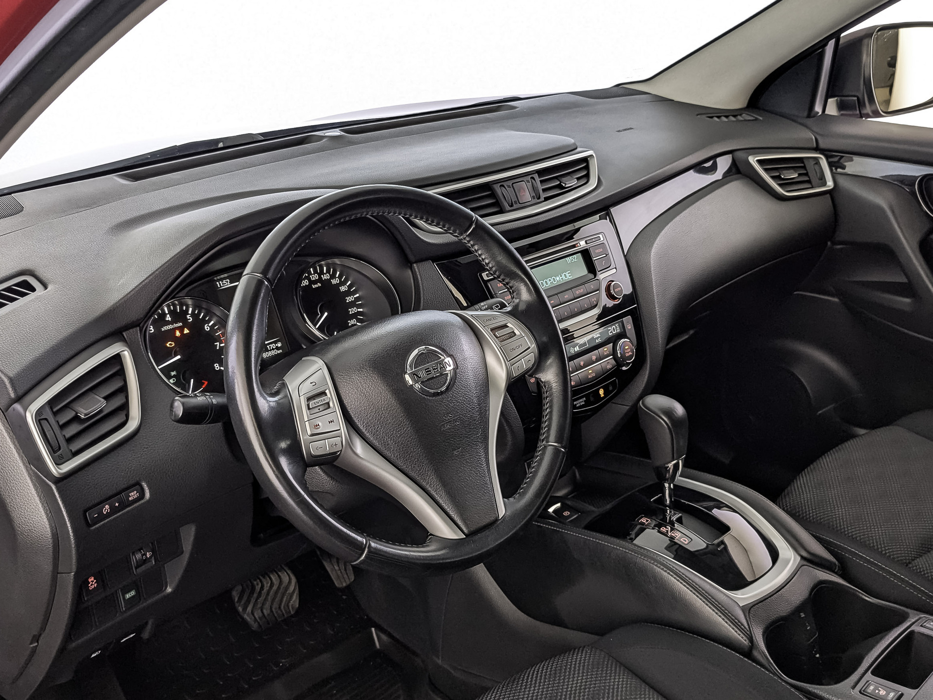 NISSAN Qashqai 1.20 (115 л.с), автомат, 2017, пробег 80 876 км