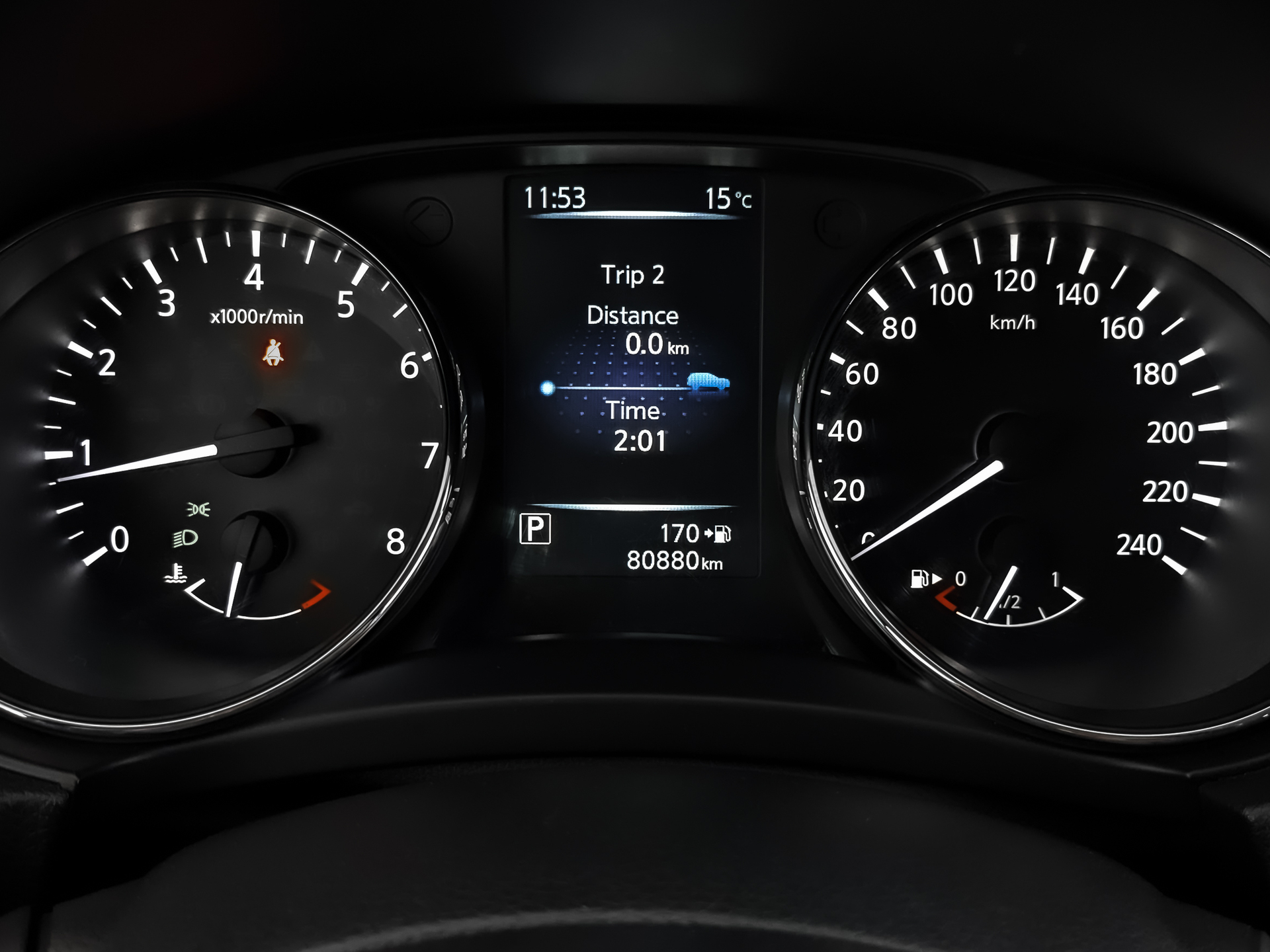 NISSAN Qashqai 1.20 (115 л.с), автомат, 2017, пробег 80 876 км