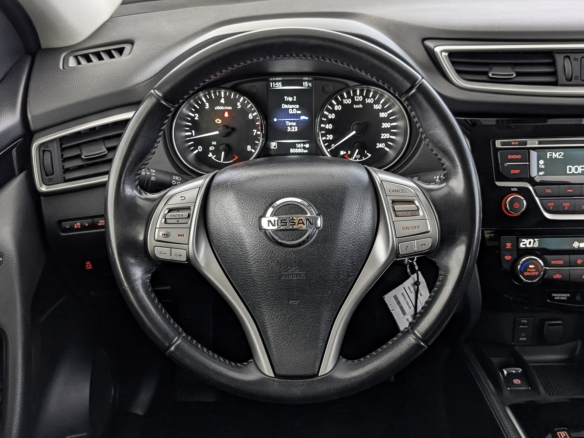 NISSAN Qashqai 1.20 (115 л.с), автомат, 2017, пробег 80 876 км
