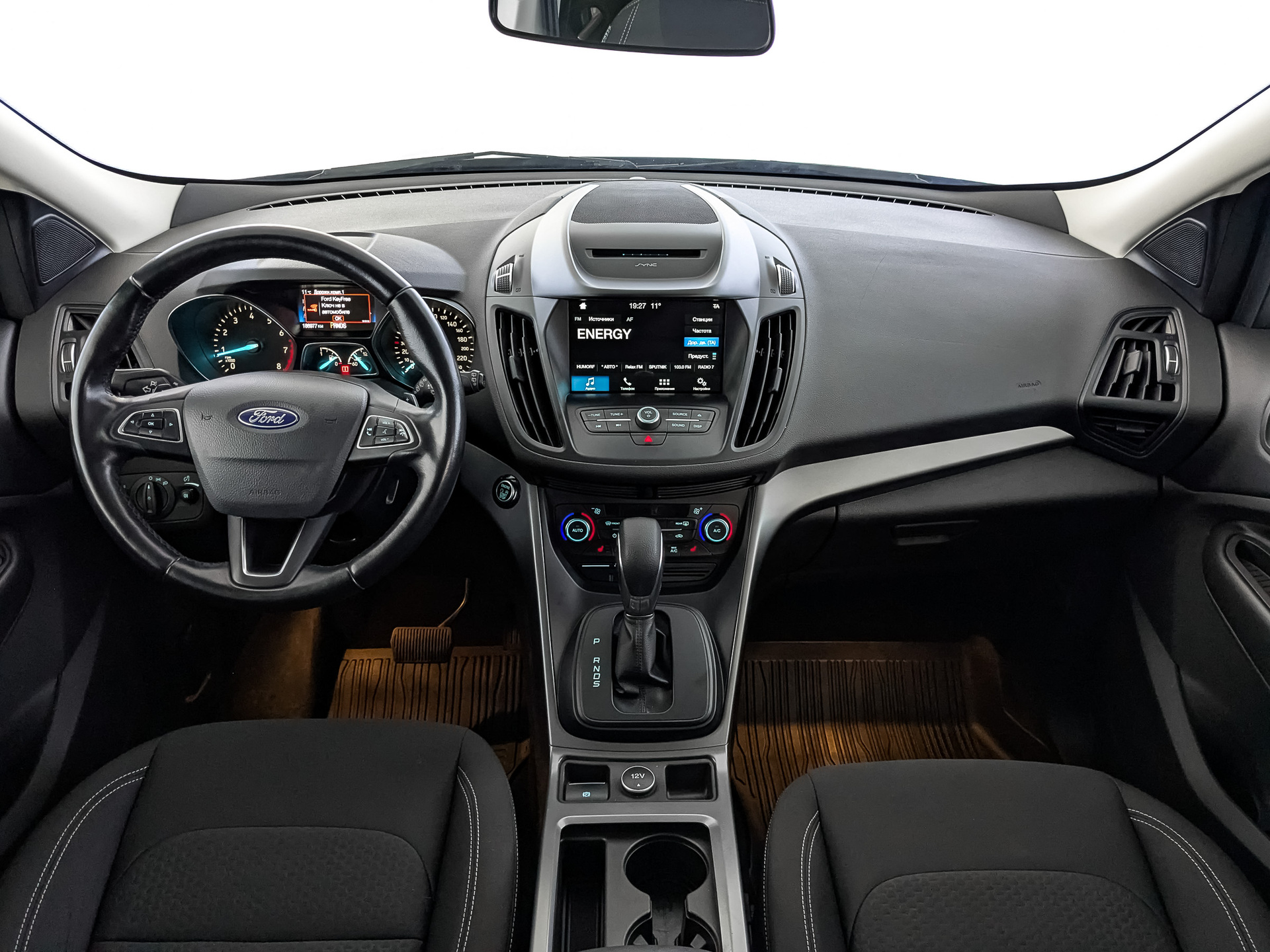 FORD Kuga 2.50 (150 л.с), автомат, 2018, пробег 186 959 км