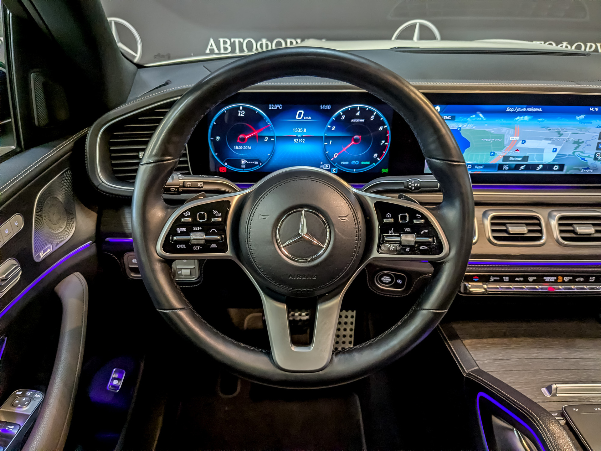 MERCEDES-BENZ GLS 3.00 (367 л.с), автомат, 2020, пробег 52 100 км
