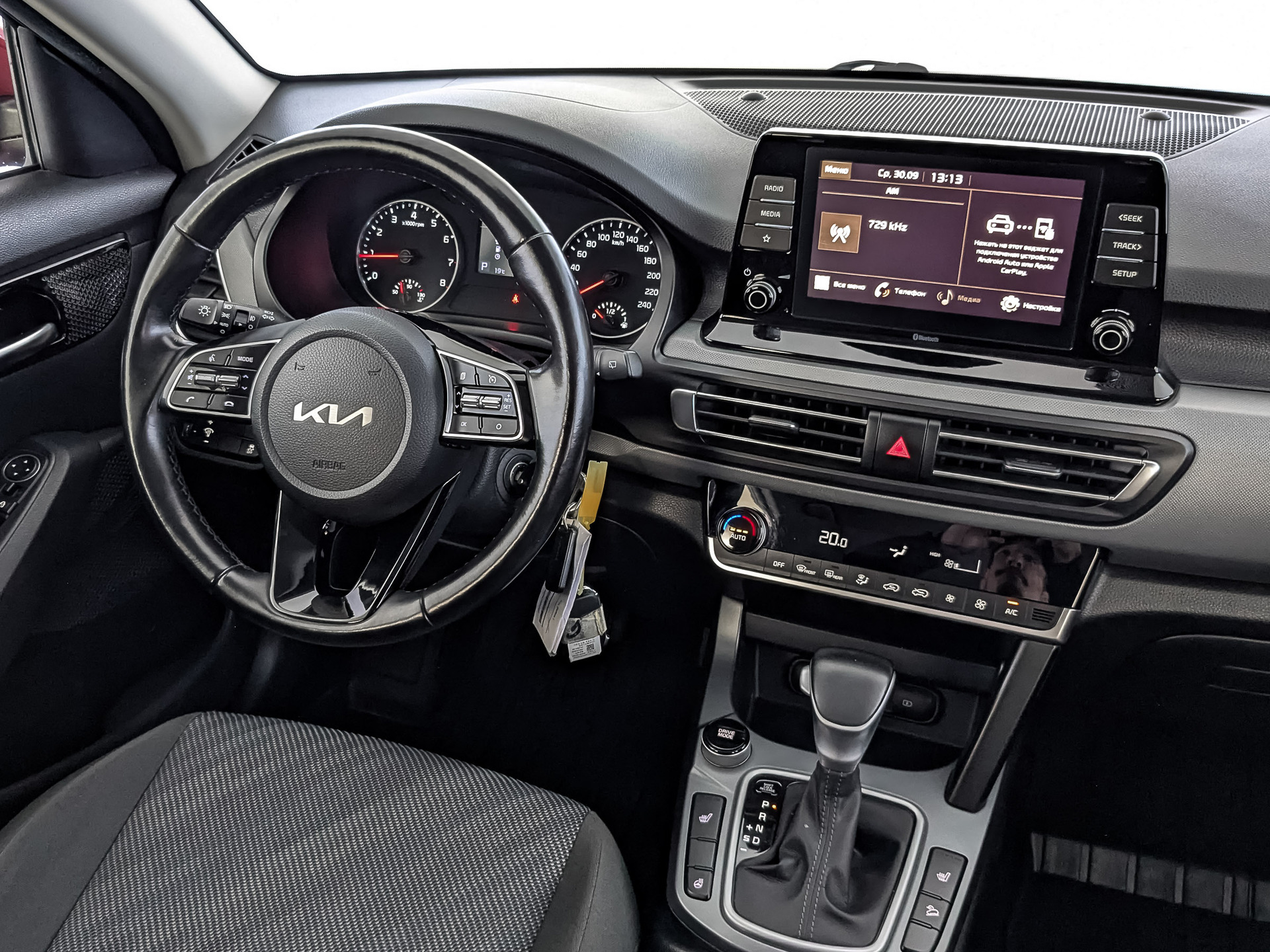 KIA Seltos 2.00 (149 л.с), автомат, 2022, пробег 76 168 км