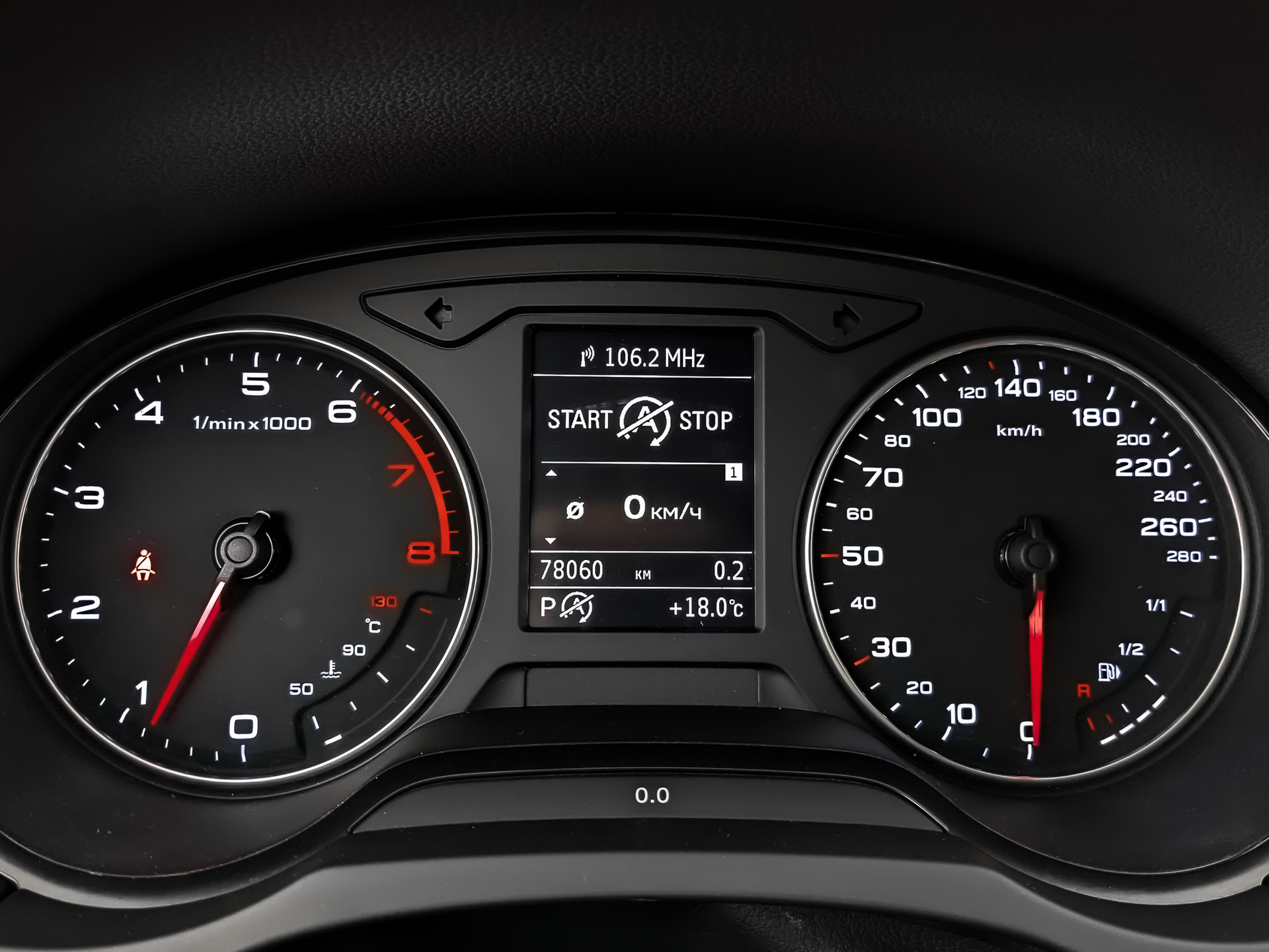 AUDI A3 1.20 (110 л.с), автомат, 2014, пробег 78 050 км