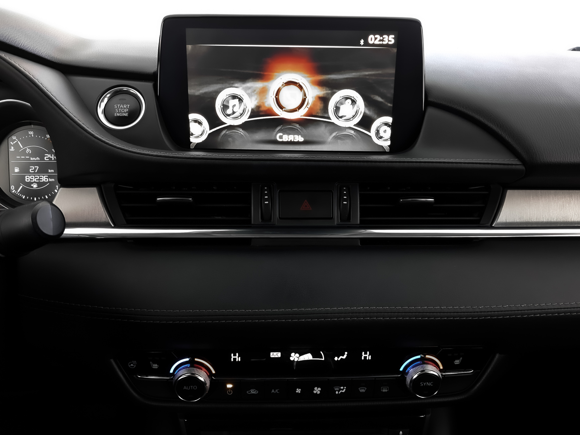 MAZDA 6 2.00 (150 л.с), автомат, 2019, пробег 89 233 км