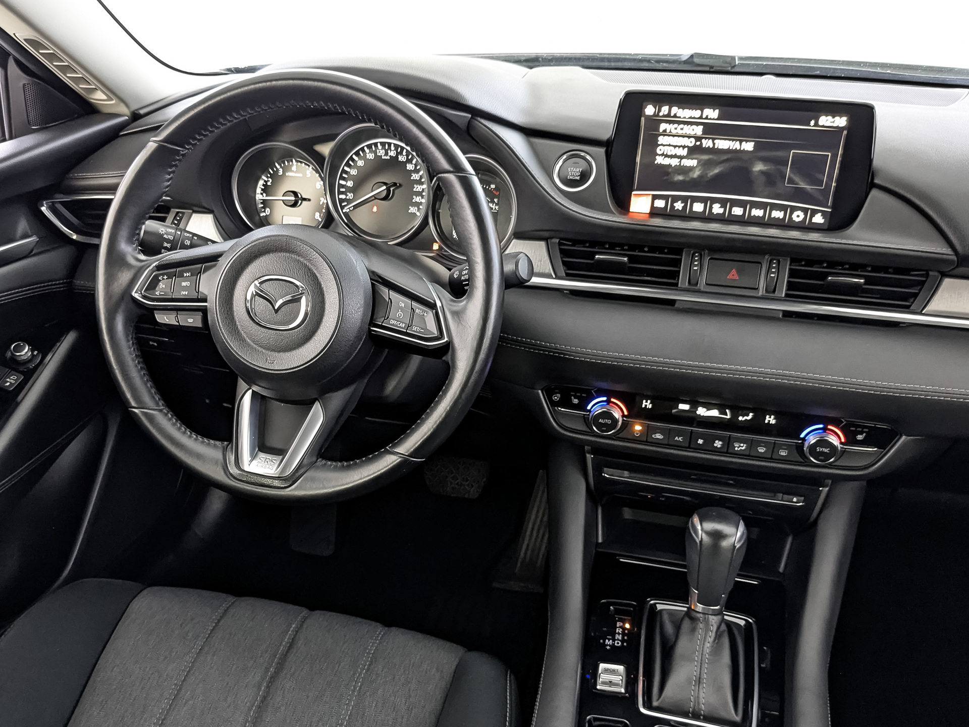 MAZDA 6 2.00 (150 л.с), автомат, 2019, пробег 89 233 км