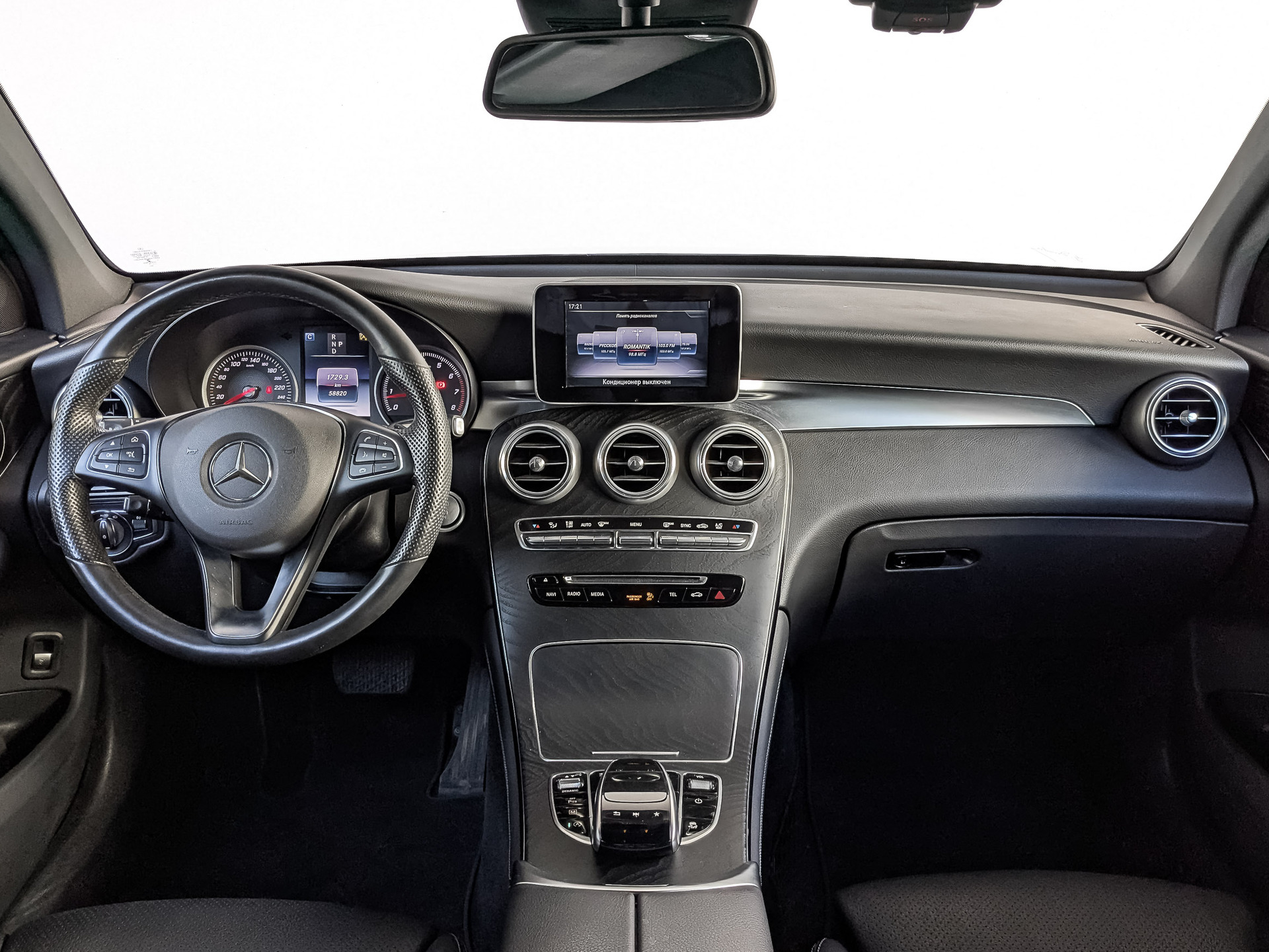 MERCEDES-BENZ GLC Coupe 2.00 (211 л.с), автомат, 2019, пробег 58 820 км
