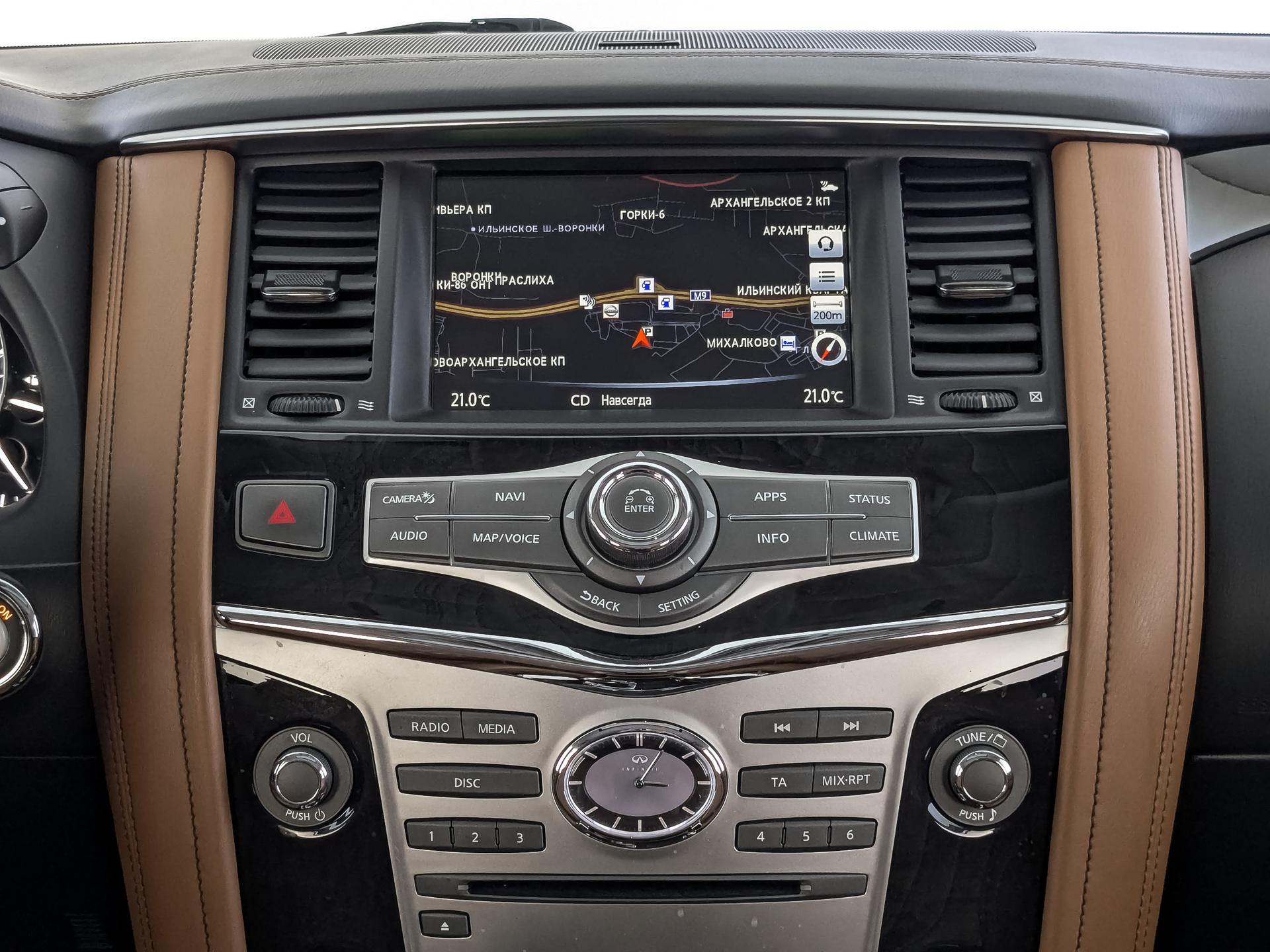 INFINITI QX80 5.60 (405 л.с), автомат, 2019, пробег 137 396 км