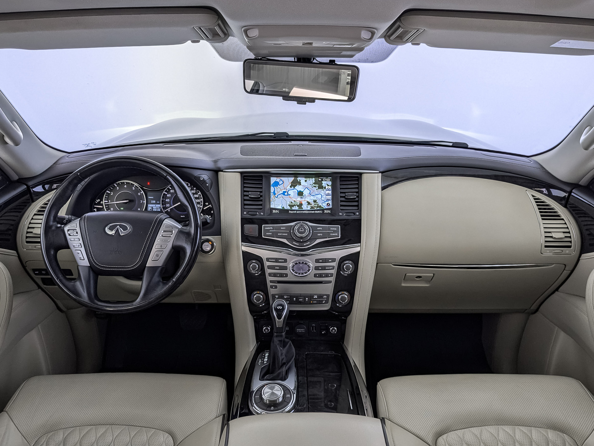 INFINITI QX80 5.60 (405 л.с), автомат, 2019, пробег 98 571 км