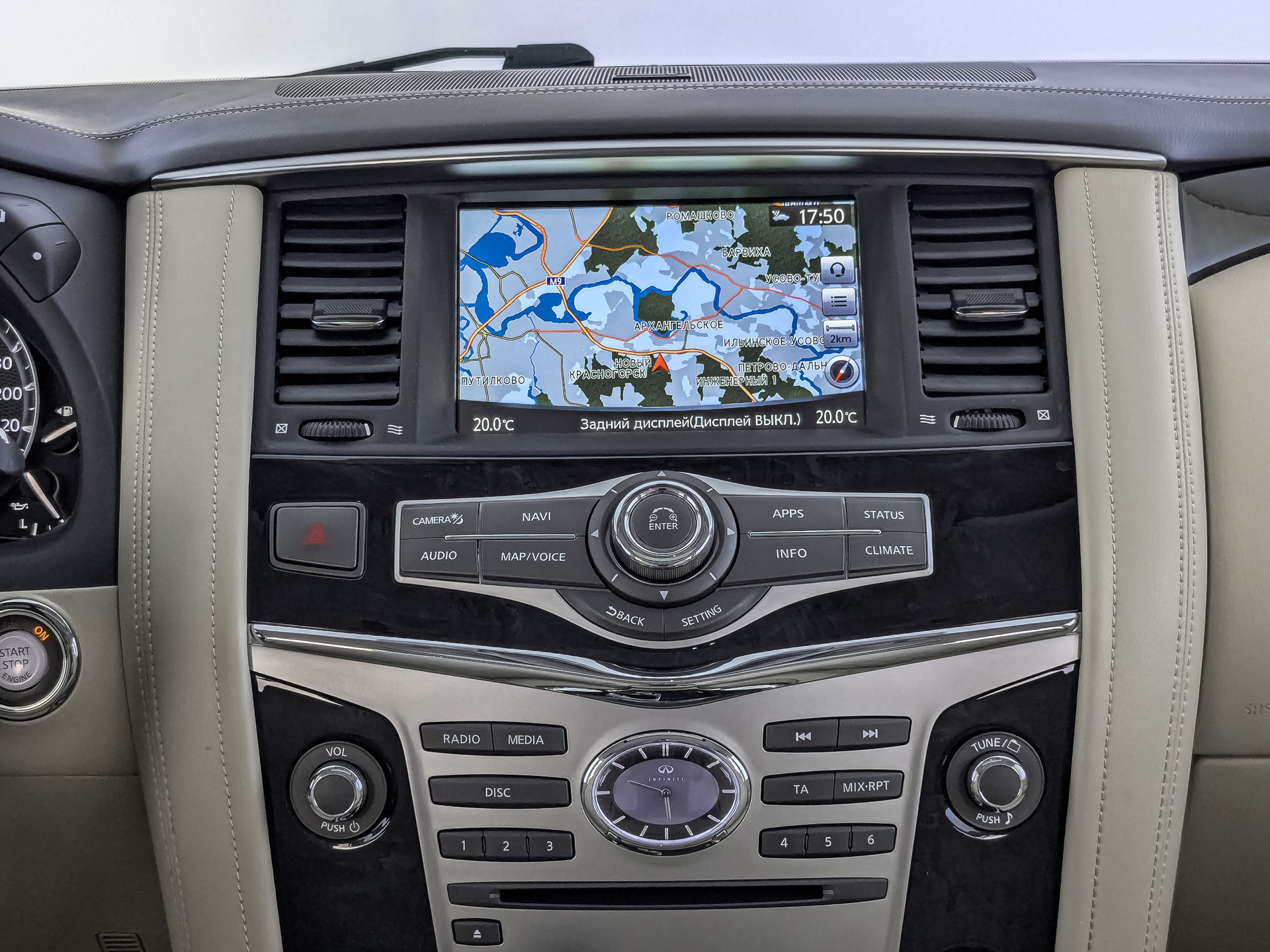 INFINITI QX80 5.60 (405 л.с), автомат, 2019, пробег 98 571 км